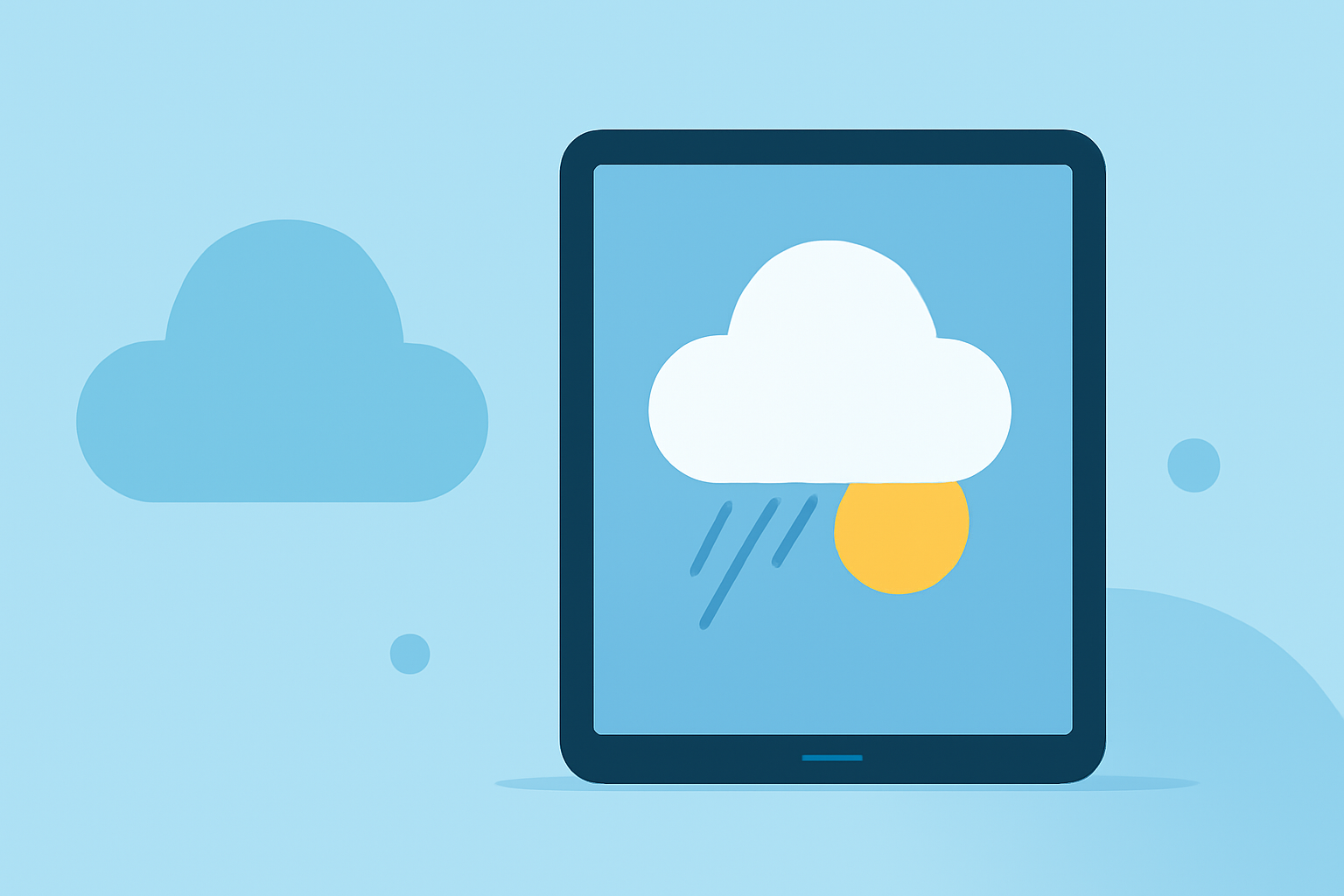 Getting Started with Weather for Hiking on iPad