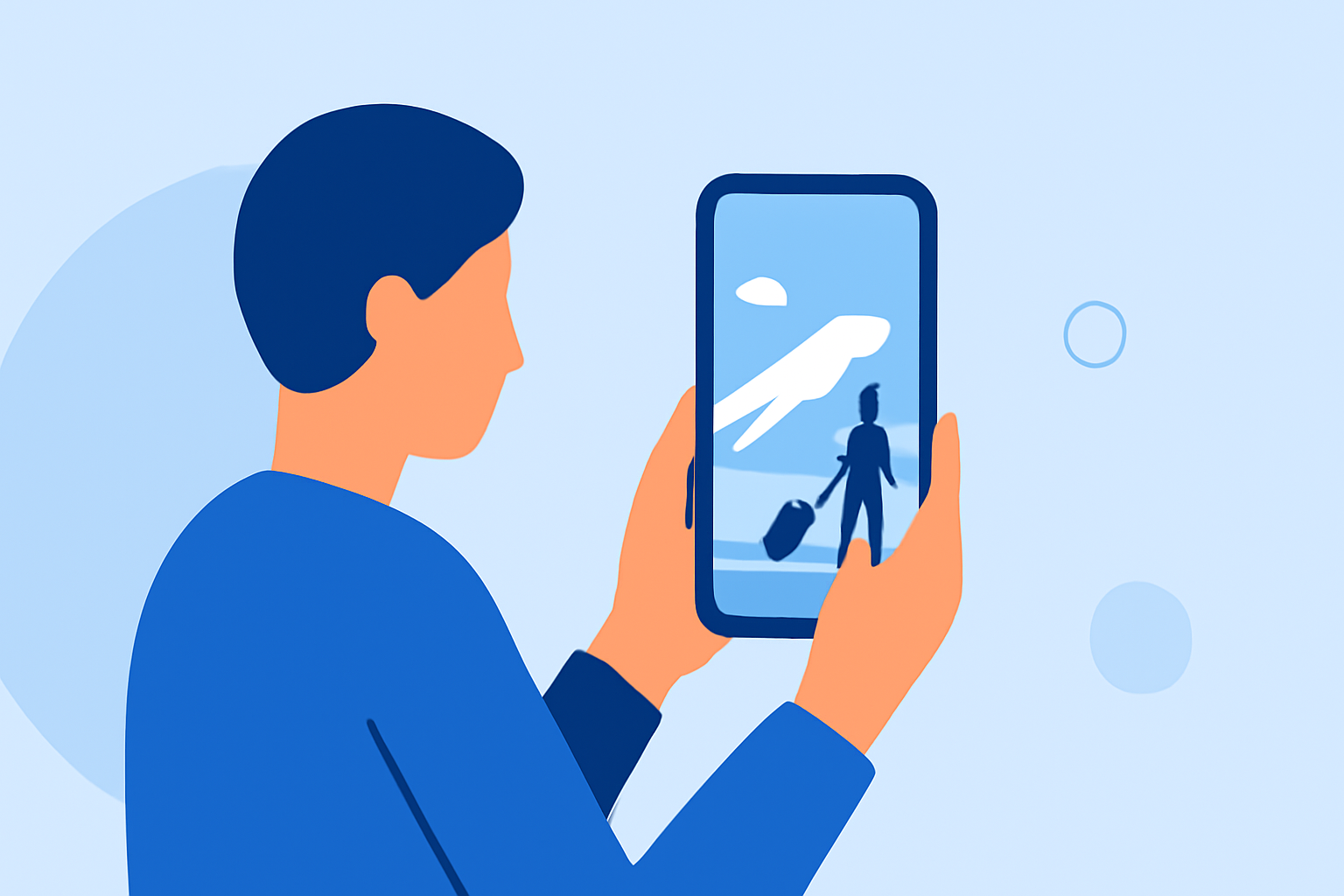 Capturing Airport People-Watching Moments on Your iPhone