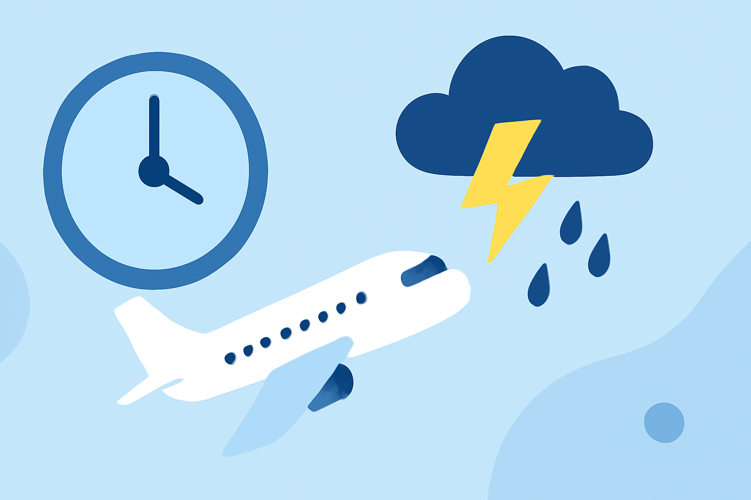 Understanding and Managing Flight Delays Due to Thunderstorms