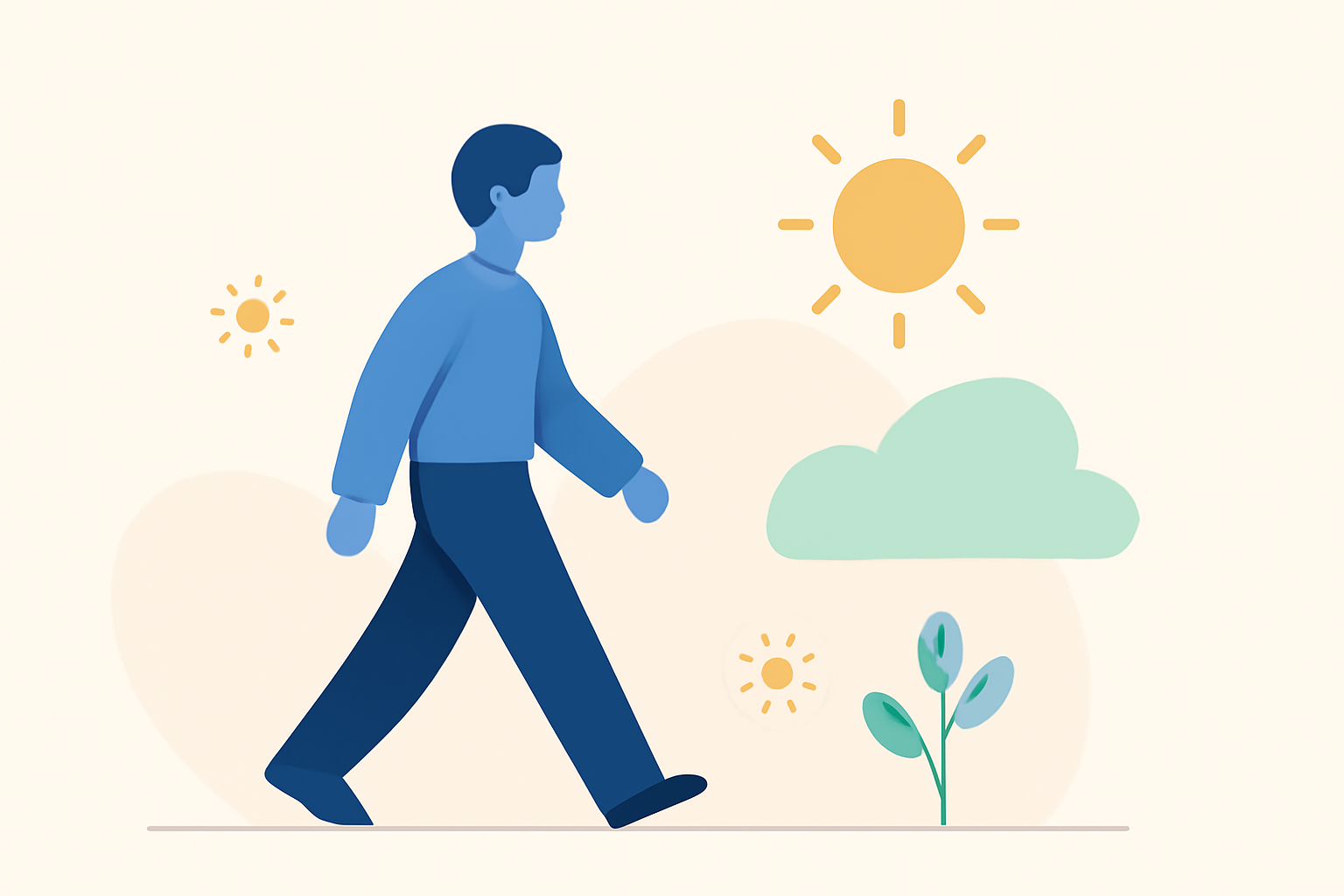 Optimal Weather Conditions for Outdoor Walking During Pollen Season
