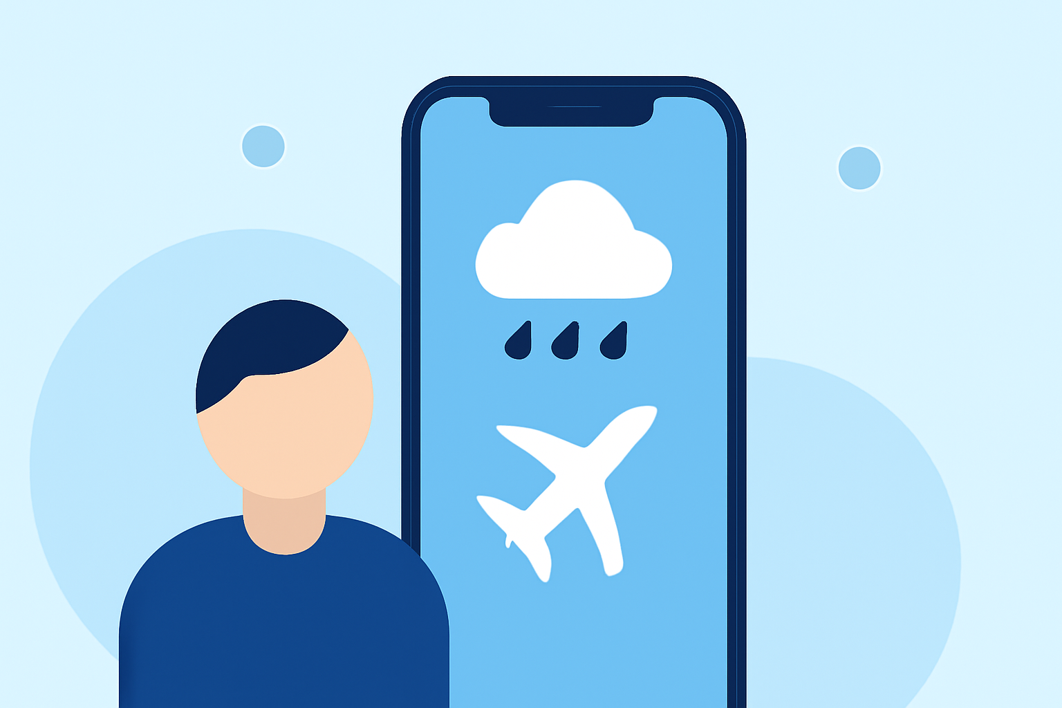Weather and Your Airport Commute Explained on iPhone