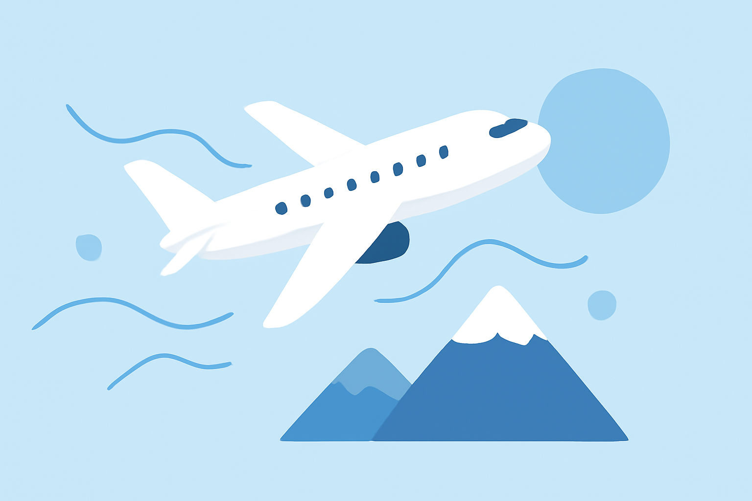 Turbulence Over Mountains: Basics for First-Time Flyers