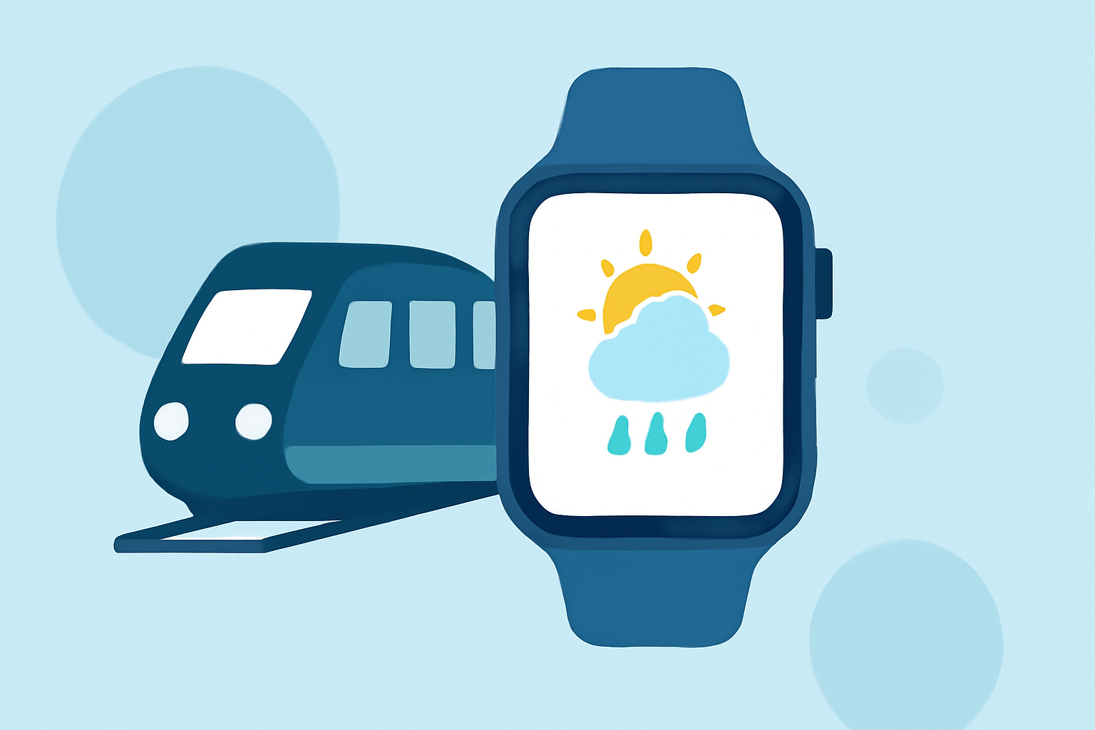 Mastering Train Travel with Apple Watch: Essential Weather Insights