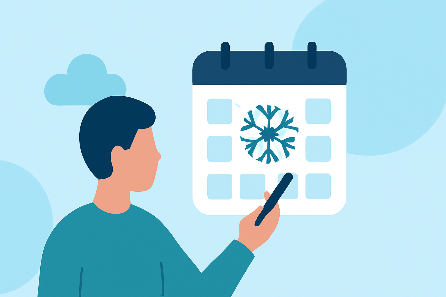 Snow Accumulation Planning for Beginners During Travel Days