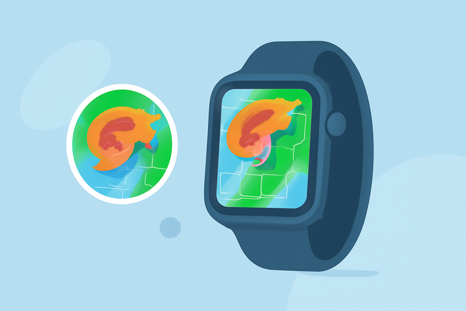 Understanding Storm-Relative Velocity Maps on Apple Watch