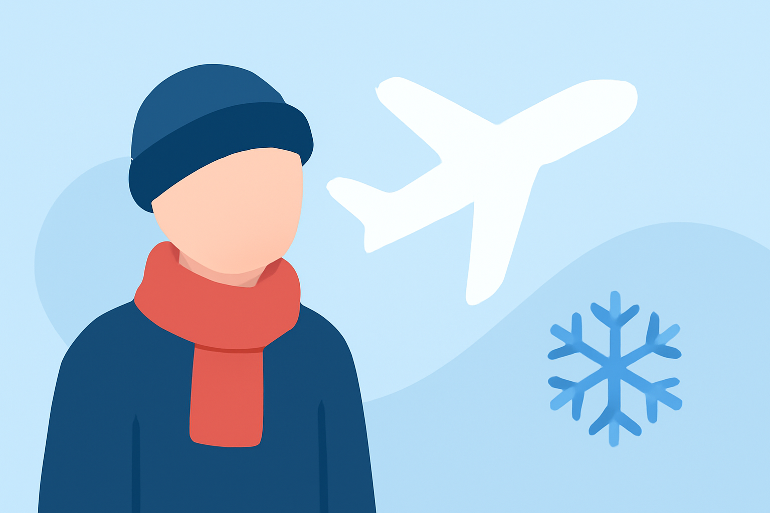 Winter Travel: Snow and De-Icing Tips for First-Time Flyers