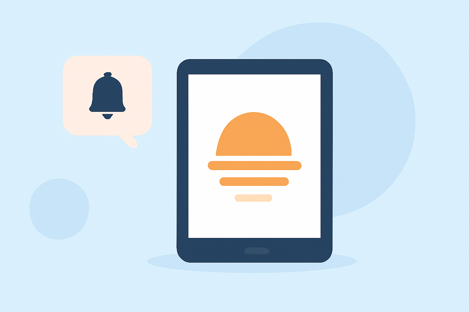 An Introduction to Sunset Notifications on a Tablet