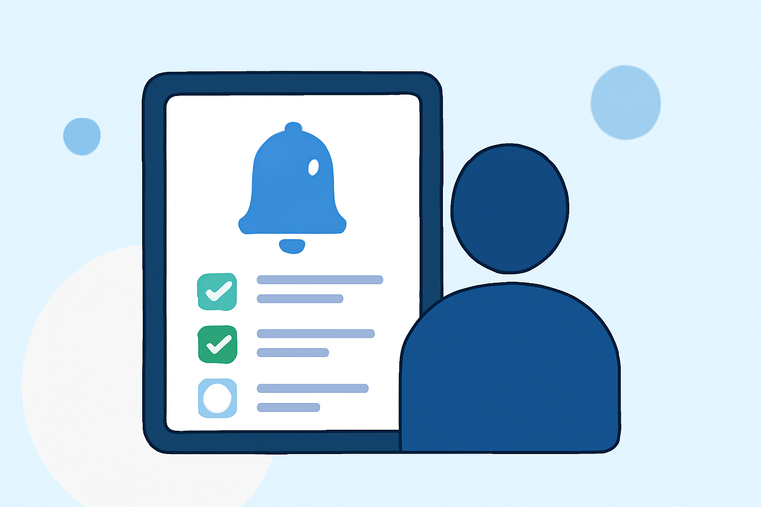 An Introduction to Alert Plan Options on a Tablet