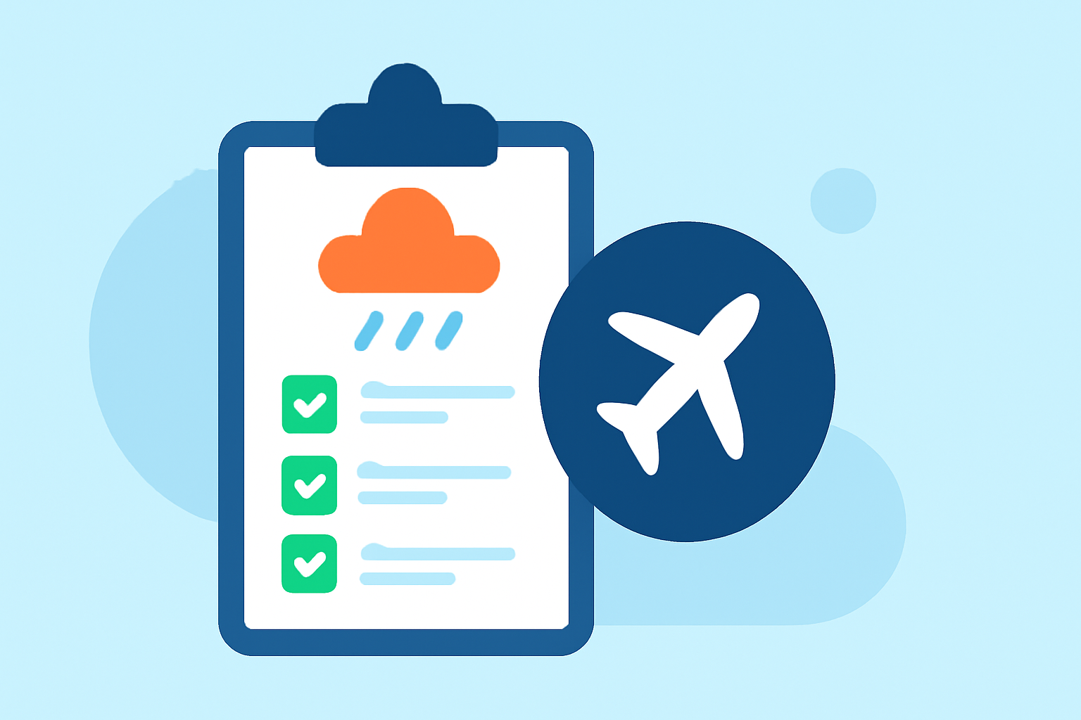 Weather for a Road-and-Air Trip Checklist: Your Essential Planning Guide