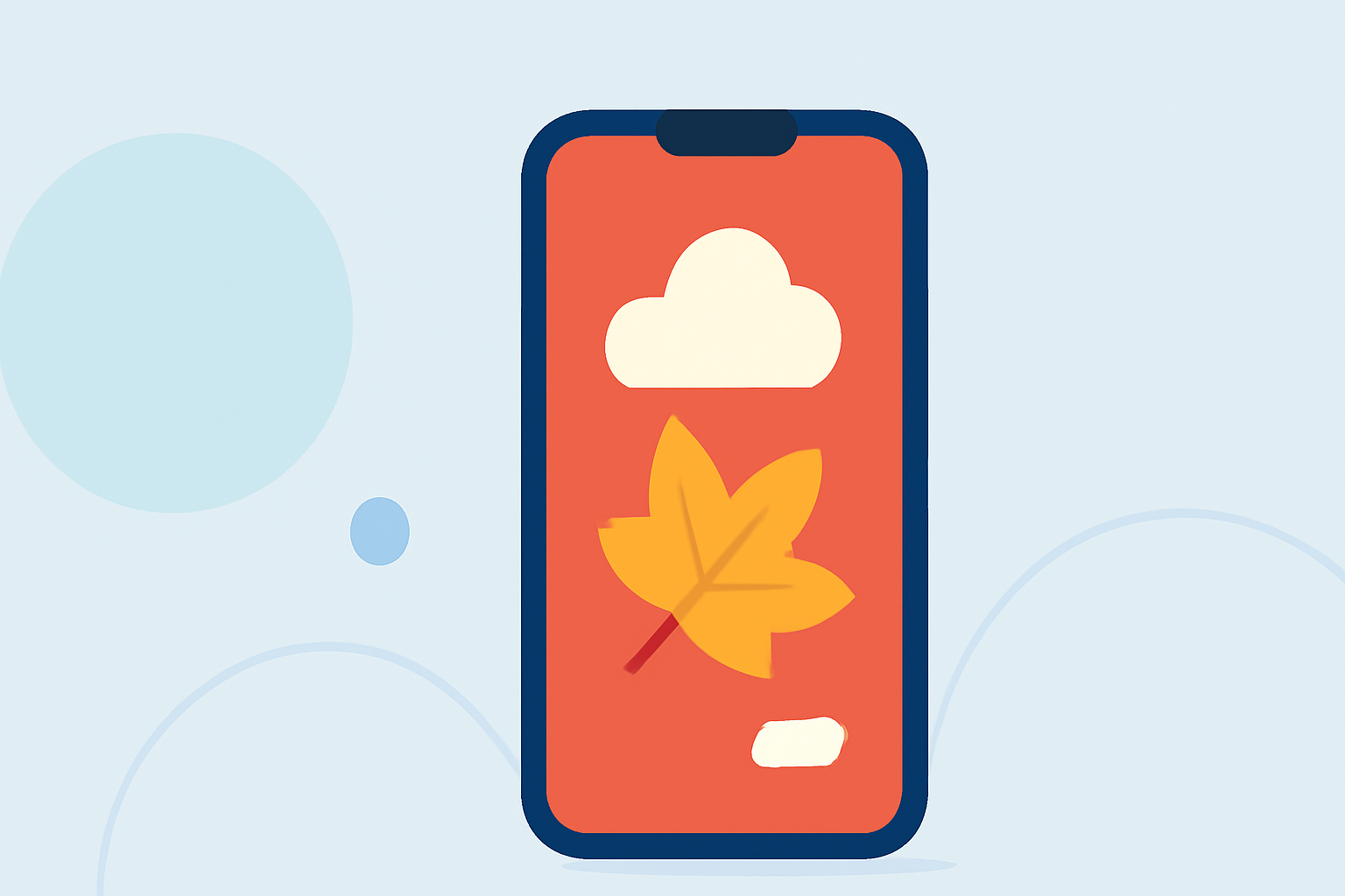 Fall Travel Weather Basics on Mobile