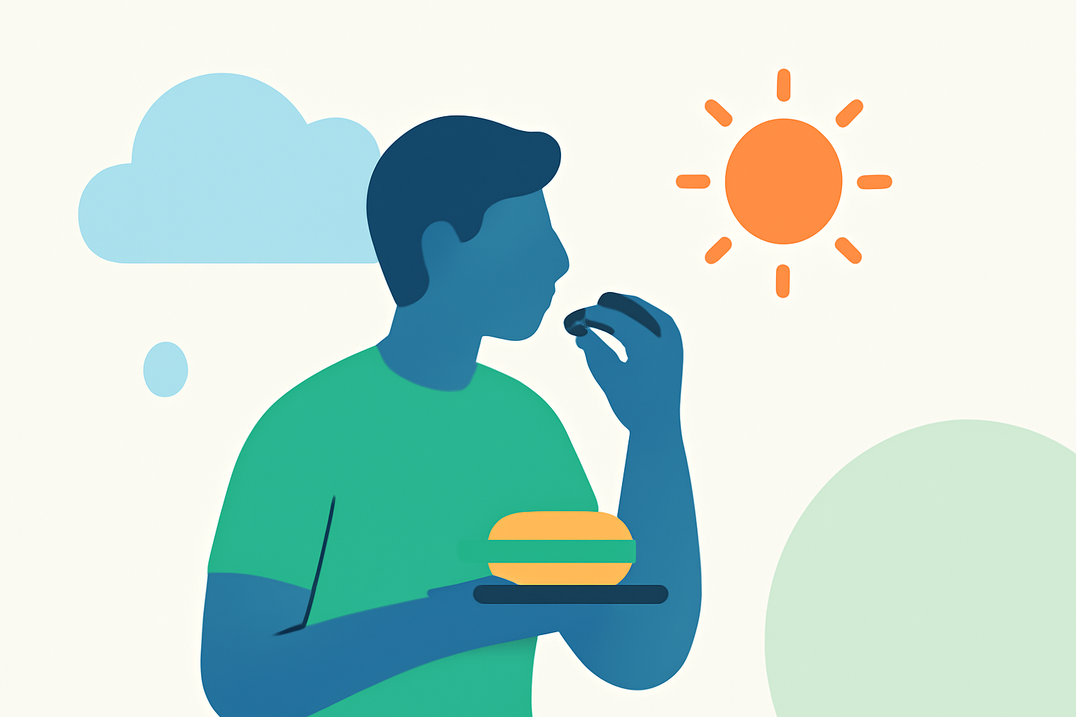 Optimal Weather Conditions for Outdoor Lunches During Workouts