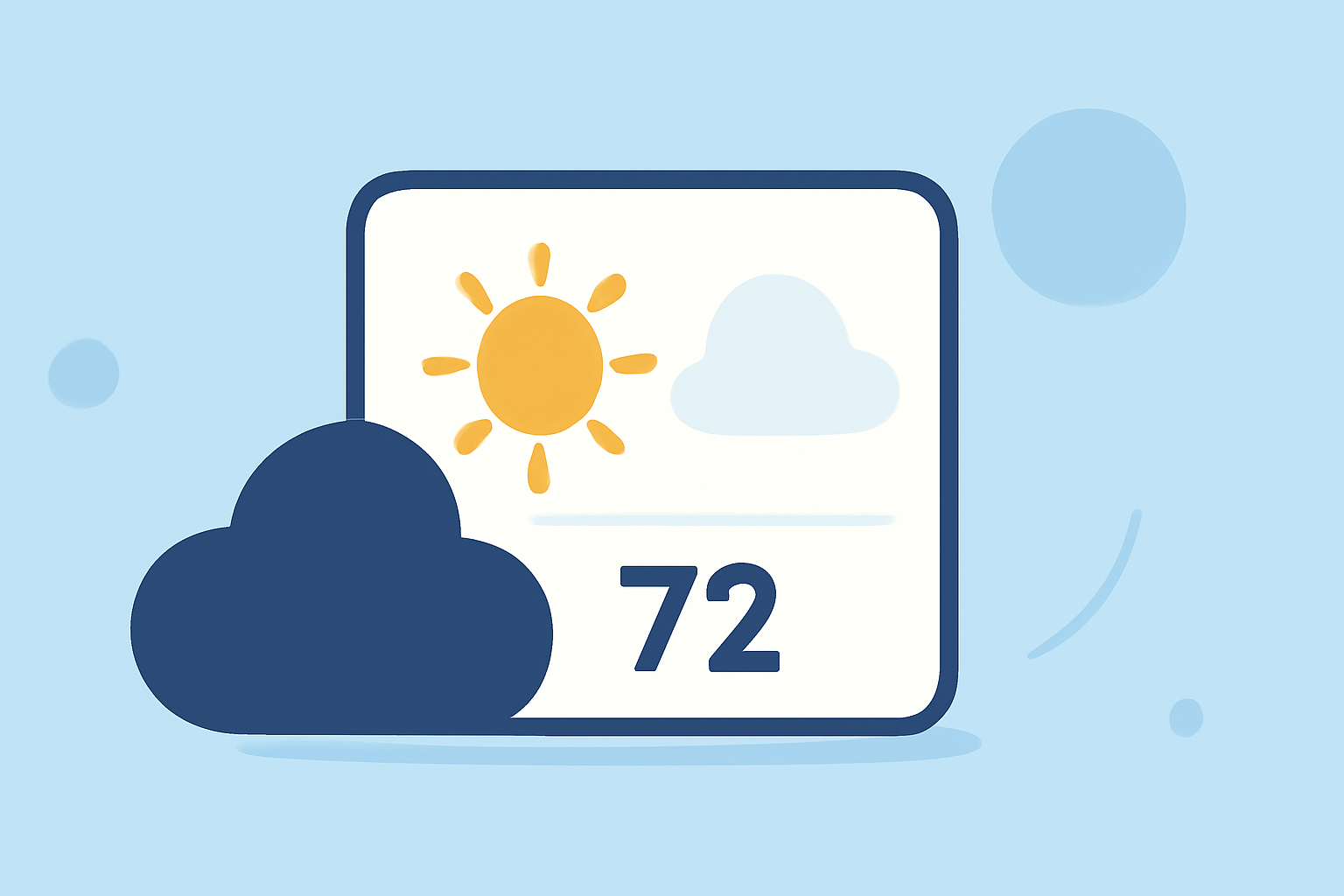 Designing an Effective Weather Widget for Your Home Screen