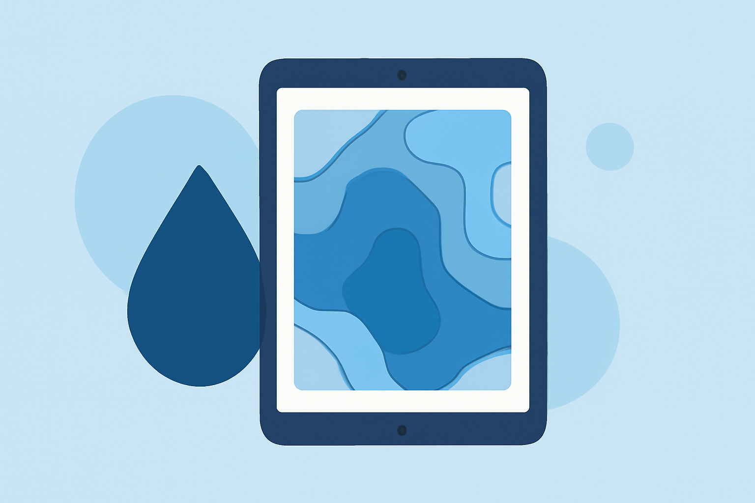 Getting Started with Water Accumulation Maps on iPad