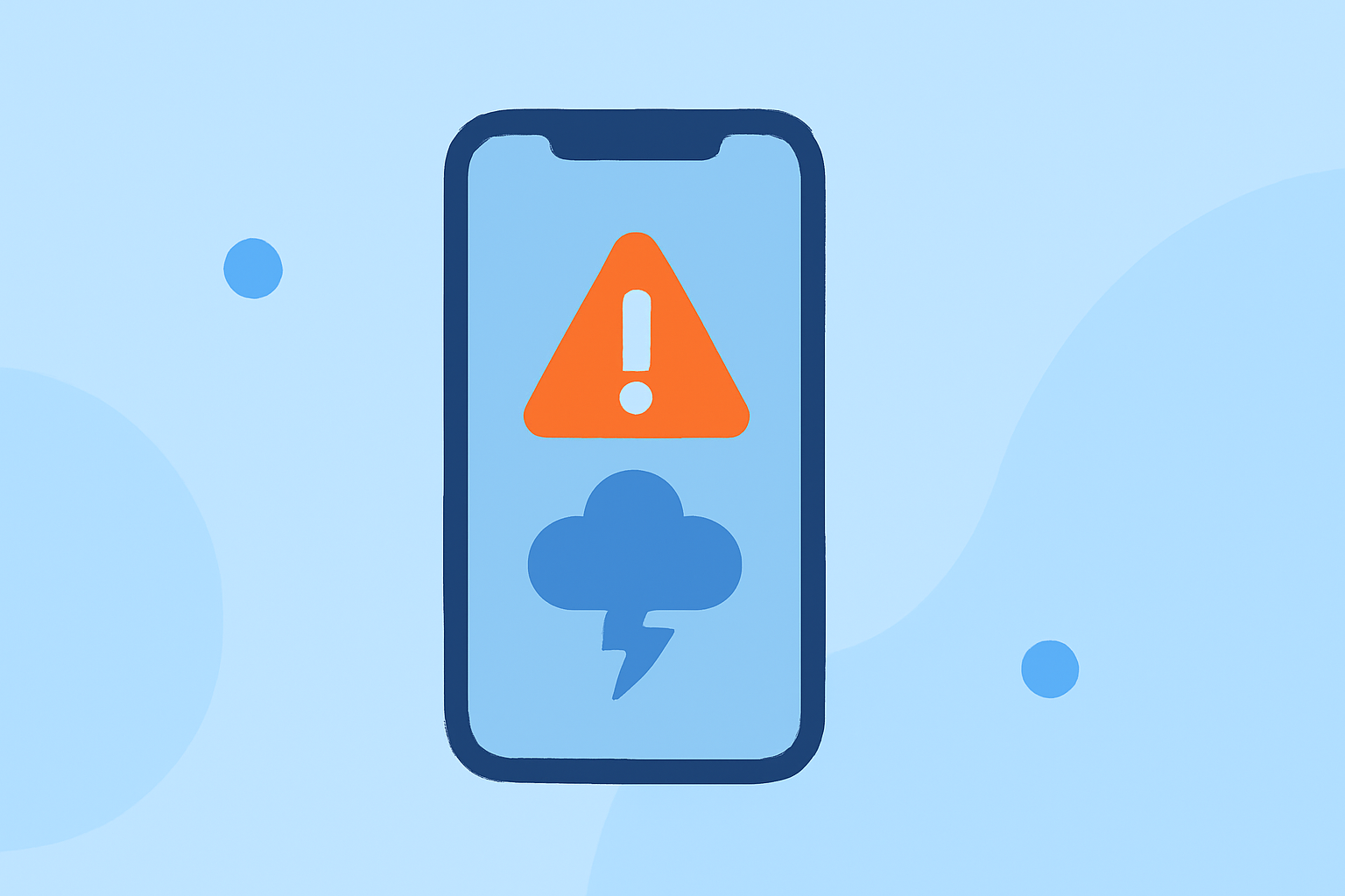 Easy Seasonal Storm Risks for Travel on Android