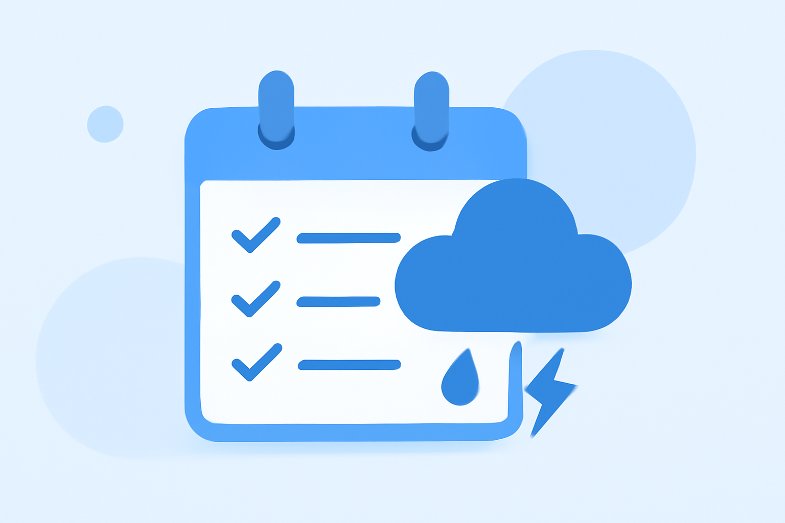 Weather Notification Scheduling Checklist