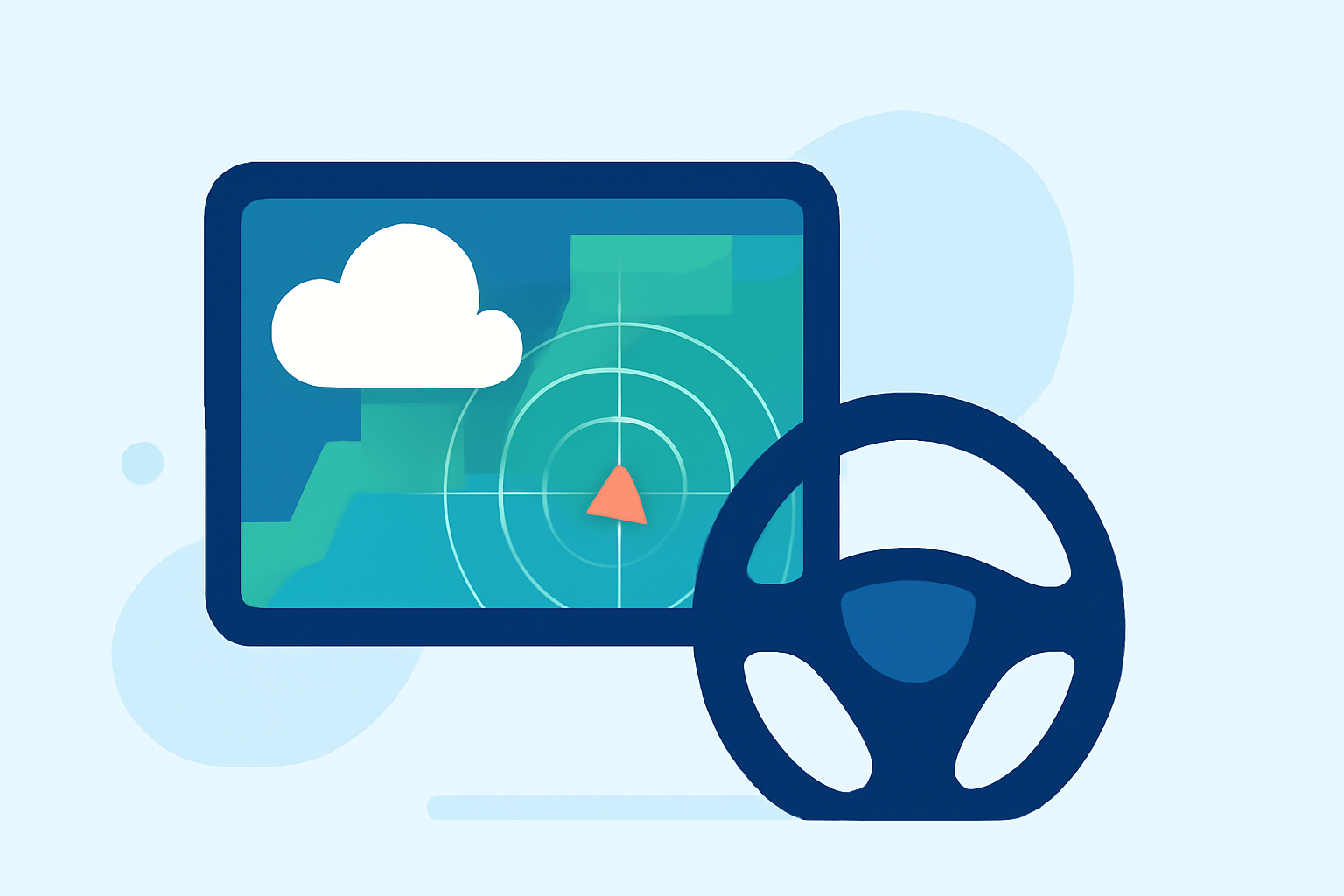 Quick Weather Radar Data in the Car: The Best Solutions