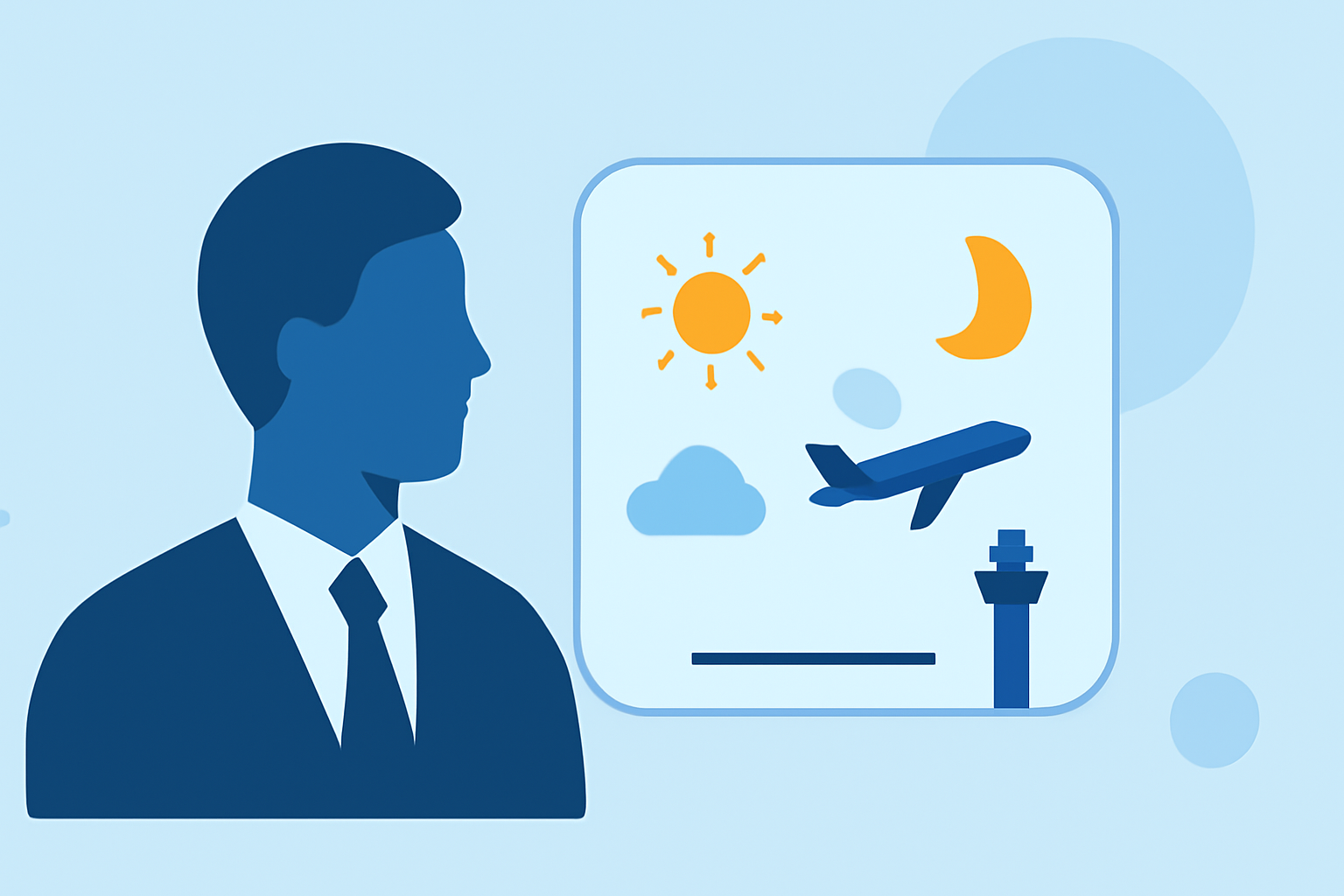 Optimizing Business Travel: Morning vs. Evening Airport Weather