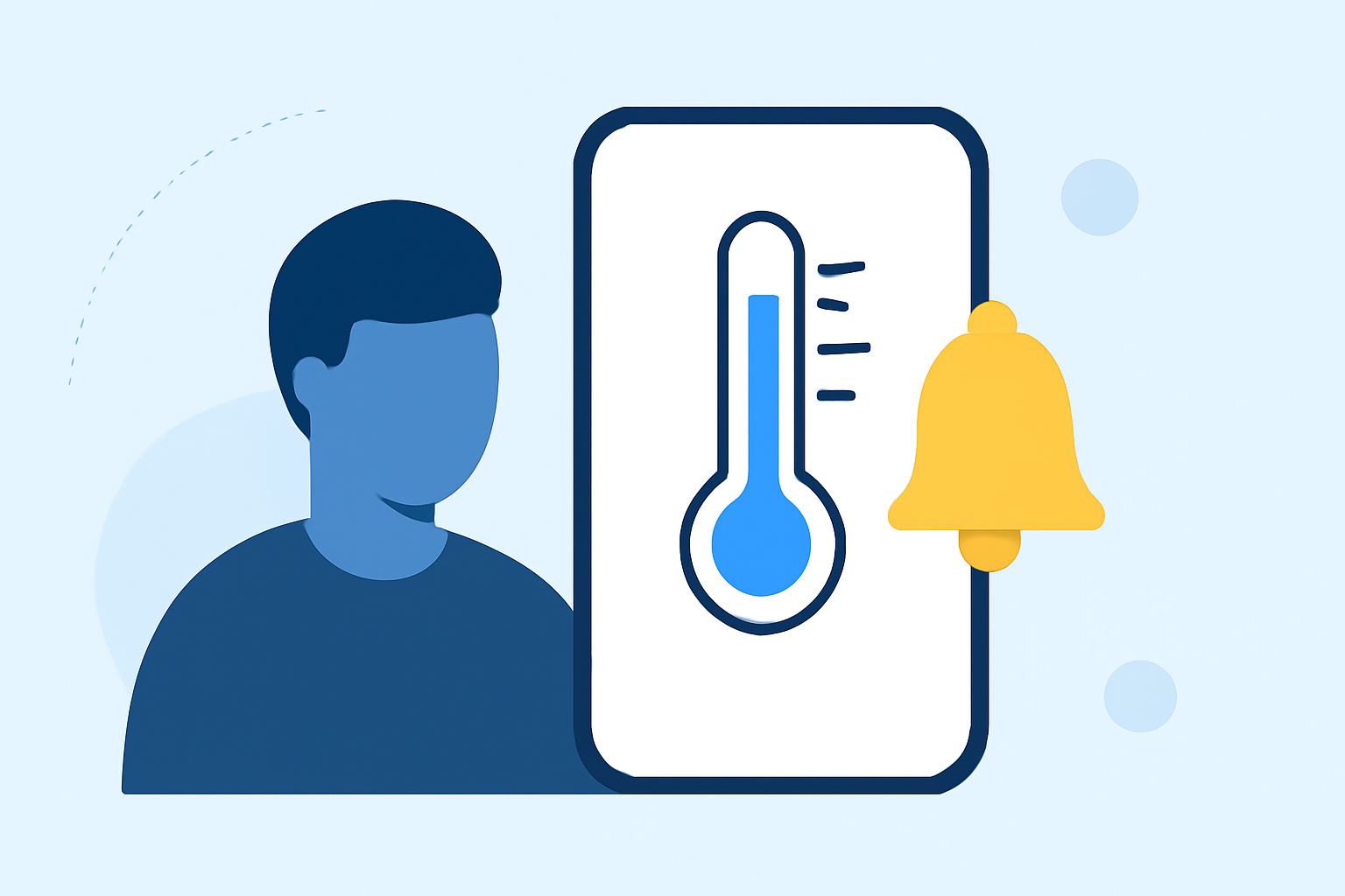 Easy Temperature Drop Notifications During Pollen Season