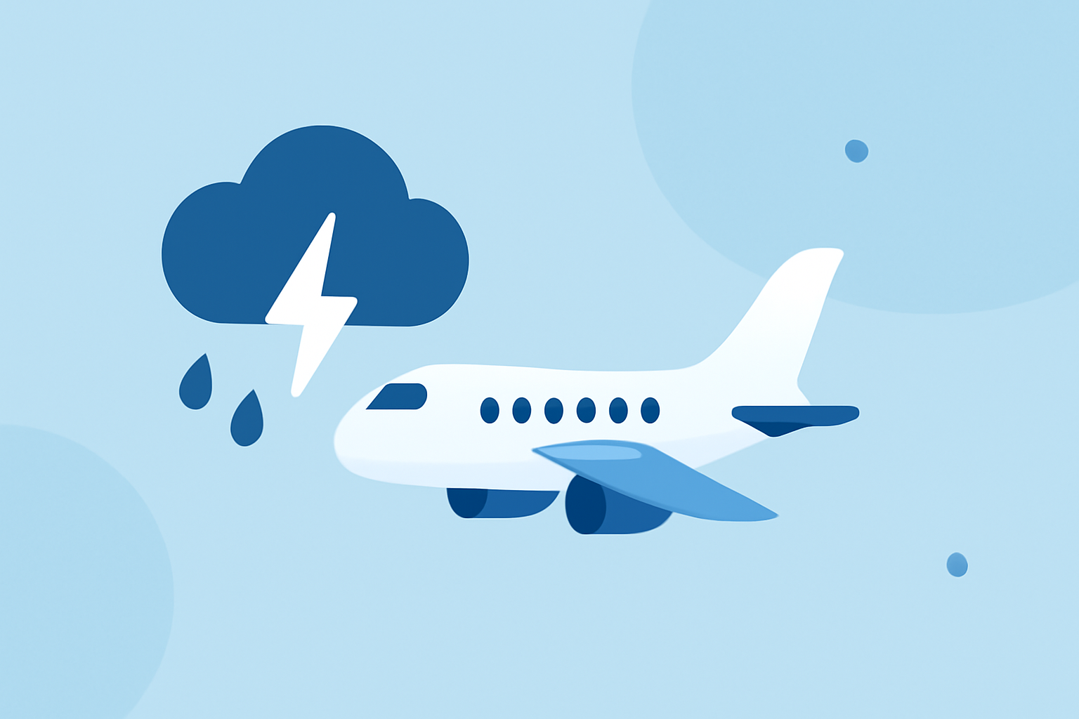 Understanding the Impact of Quick Storms on Connecting Flights