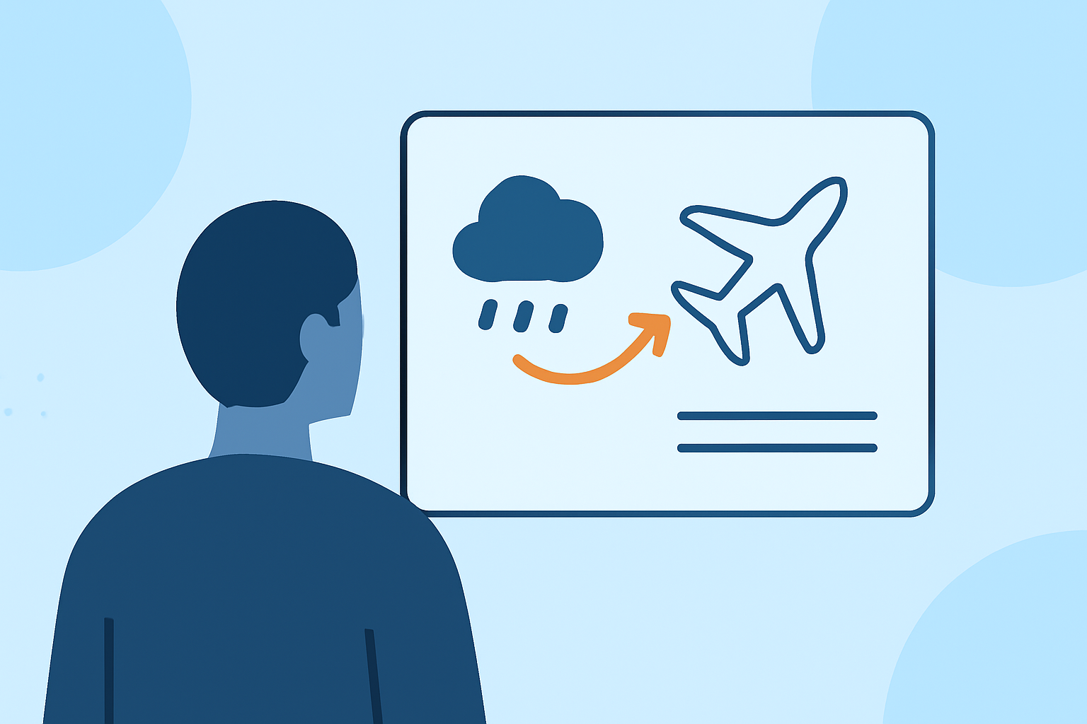 Navigating Rainy Season Travel: How to Manage Connecting Flights with Real-Time Weather Updates