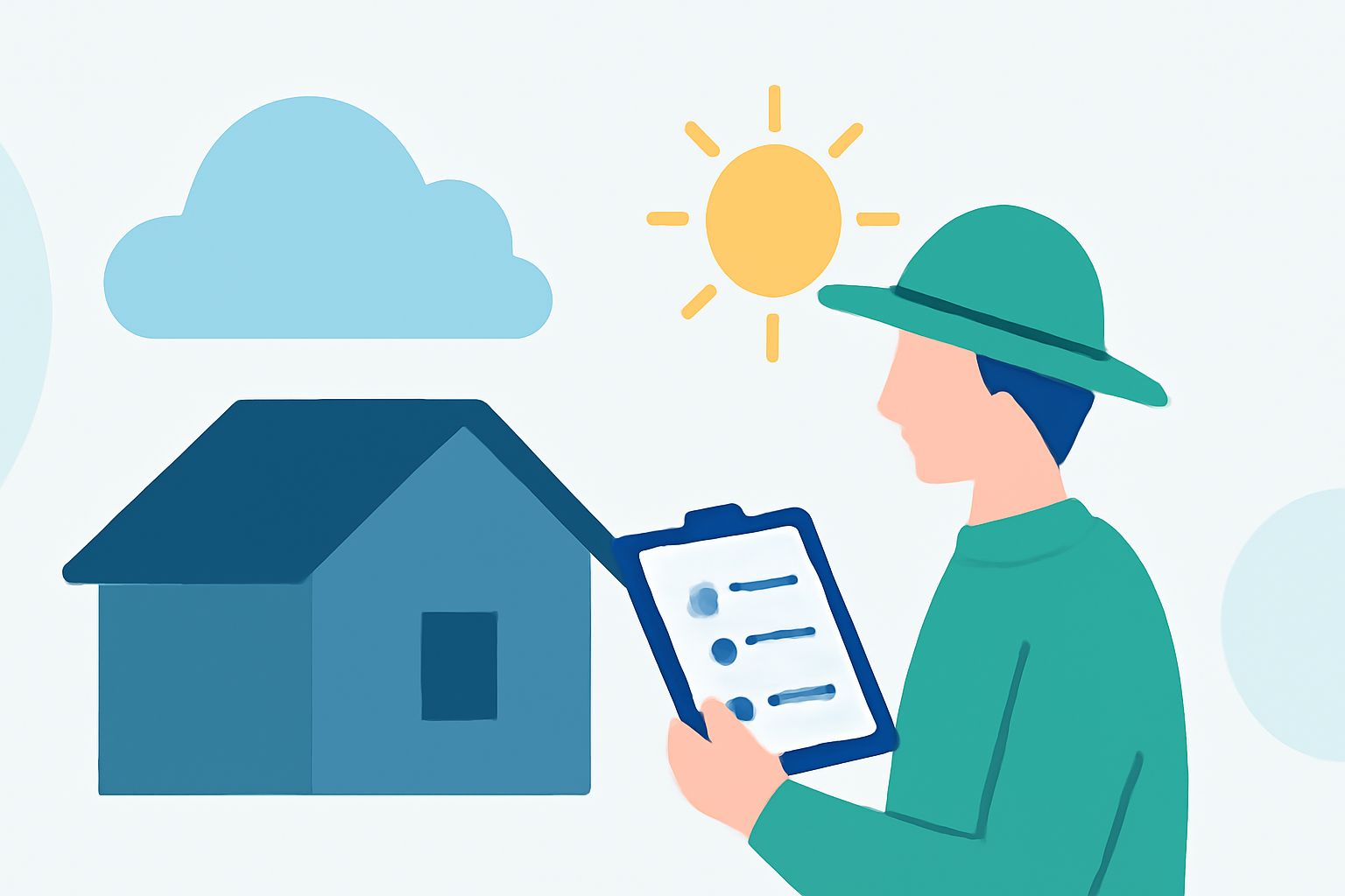 Easy Weather for Roof Inspections for Gardeners