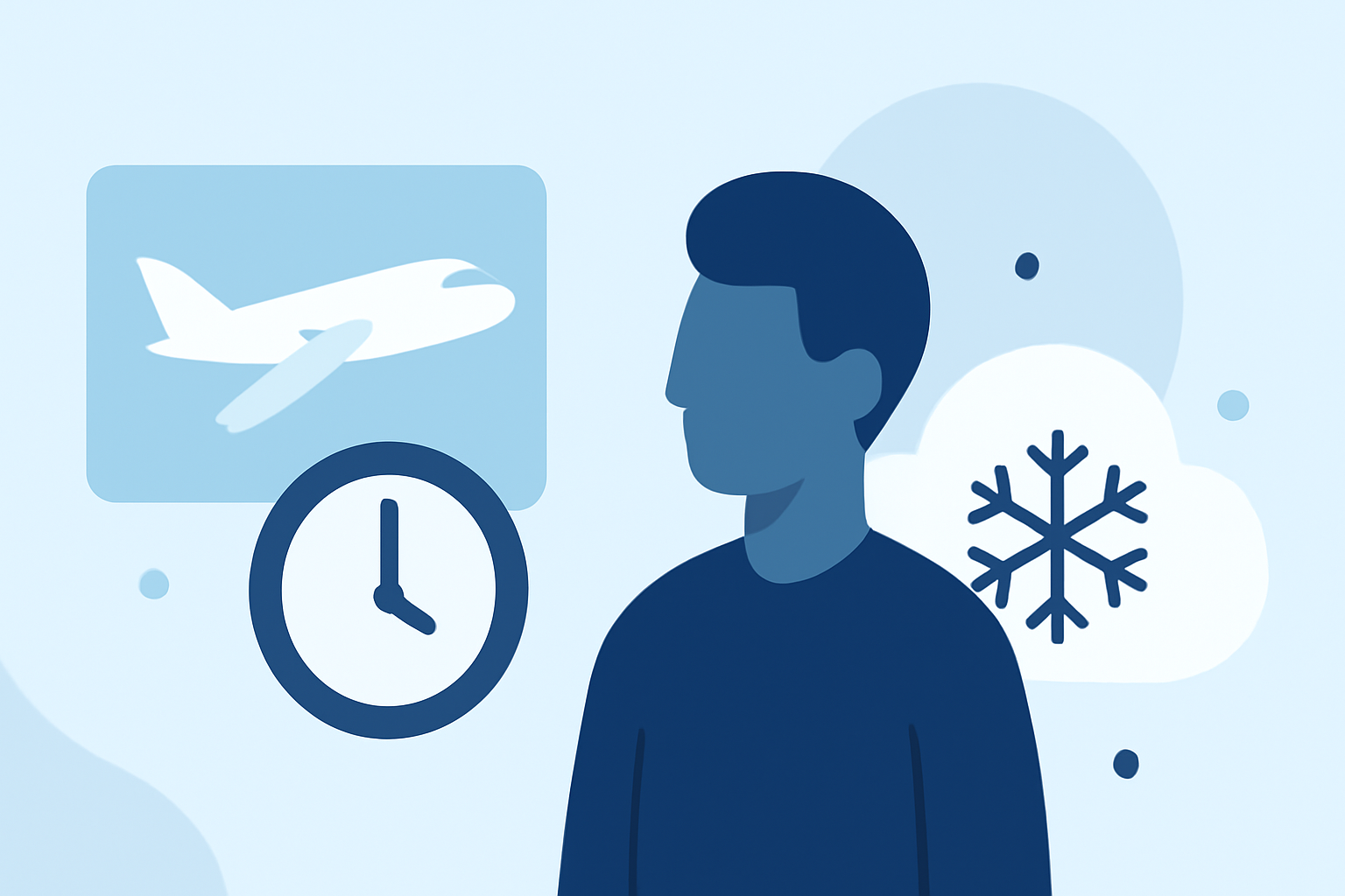 Understanding and Managing Flight Delays Due to Snowstorms