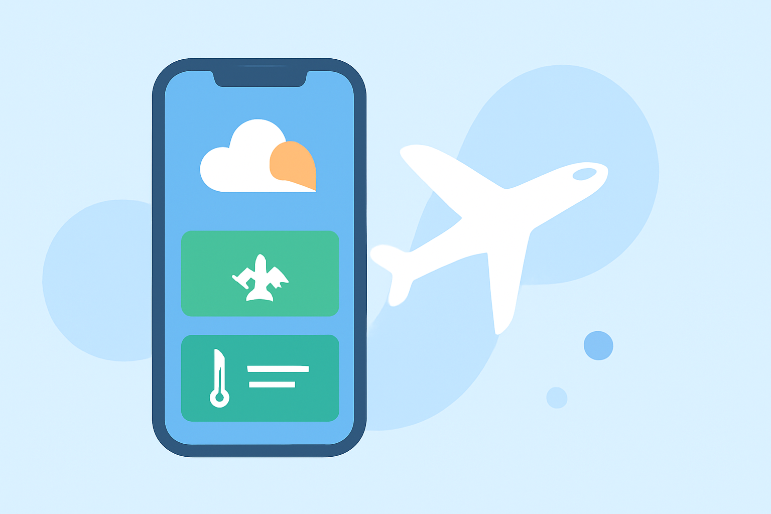 Tracking Weather for Connecting Flights: A Mobile Solution