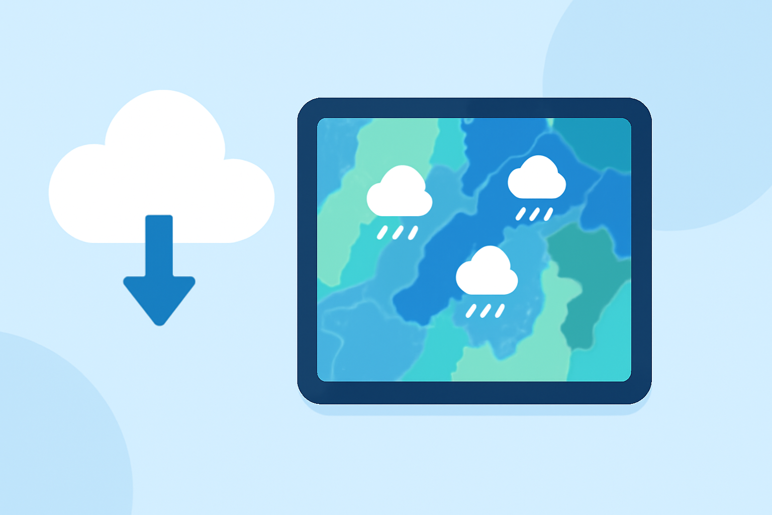 How to Access Rain Maps on Your iPad
