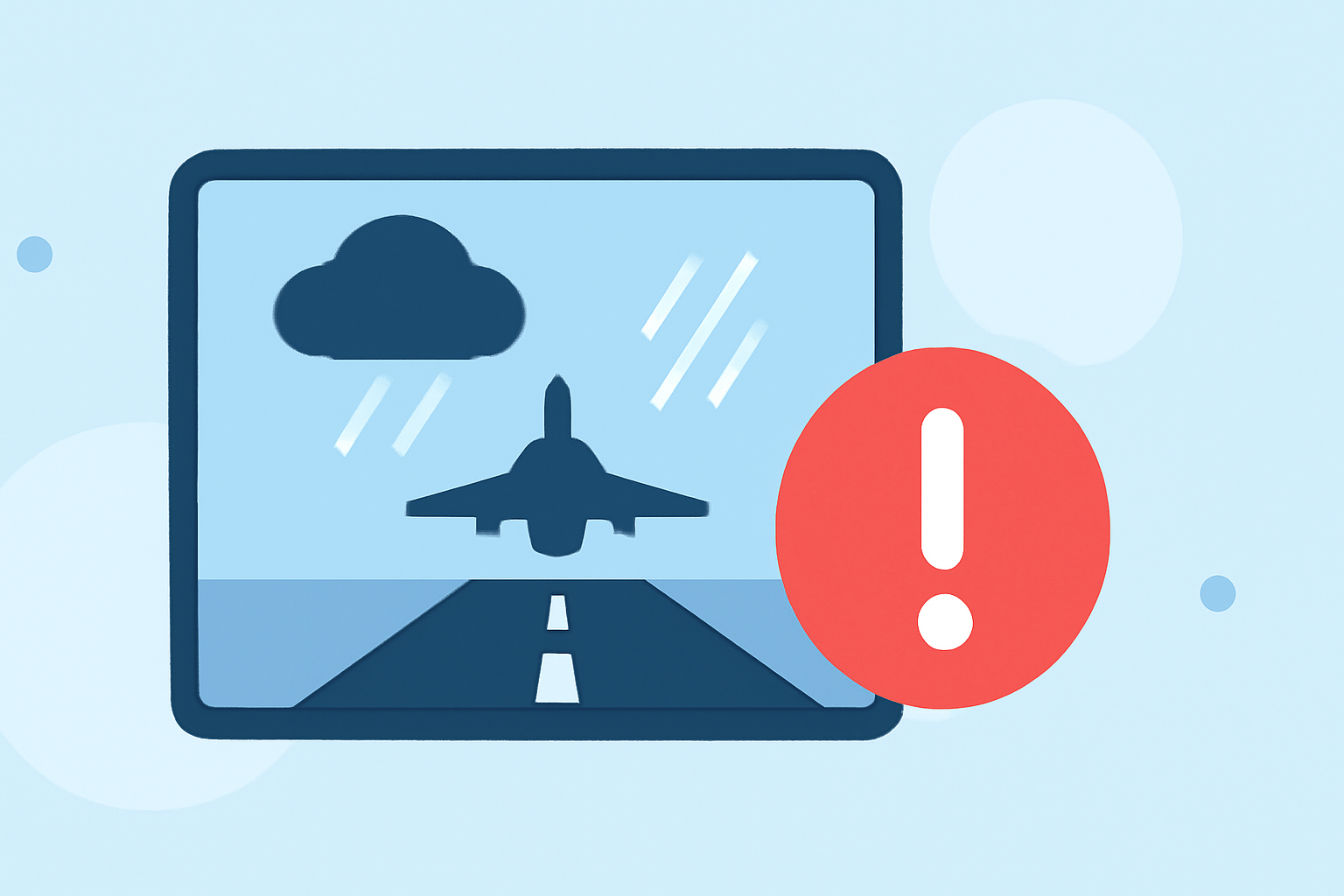 Runway Conditions in Bad Weather: Mistakes to Avoid