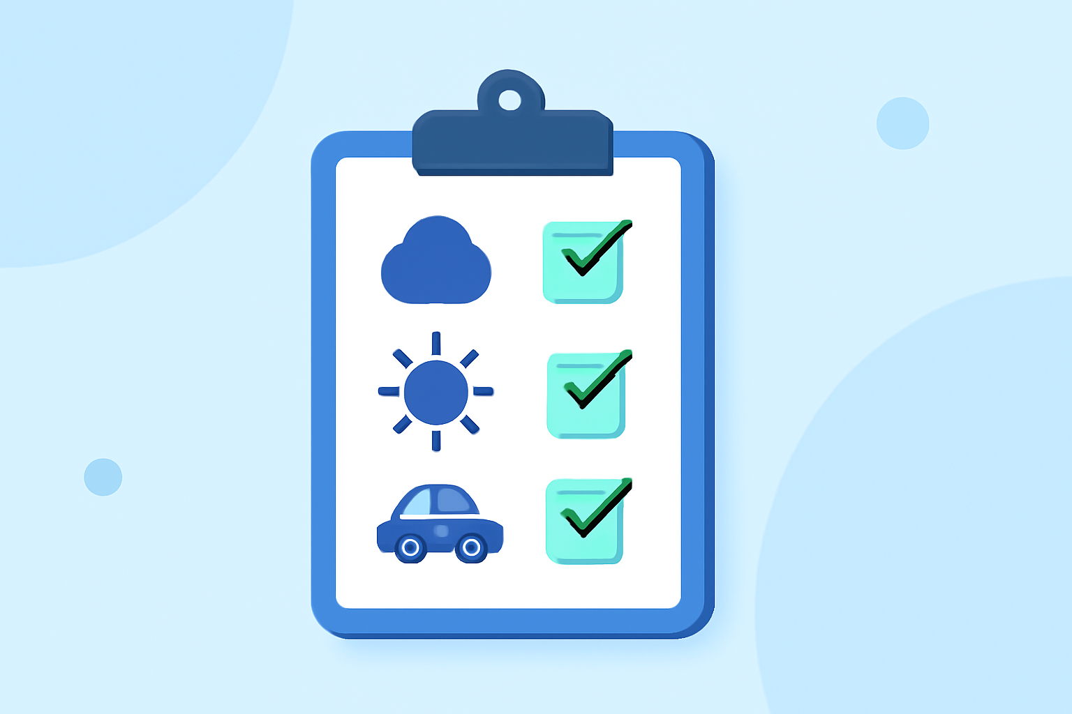Weather for Road Trips Checklist in 2026