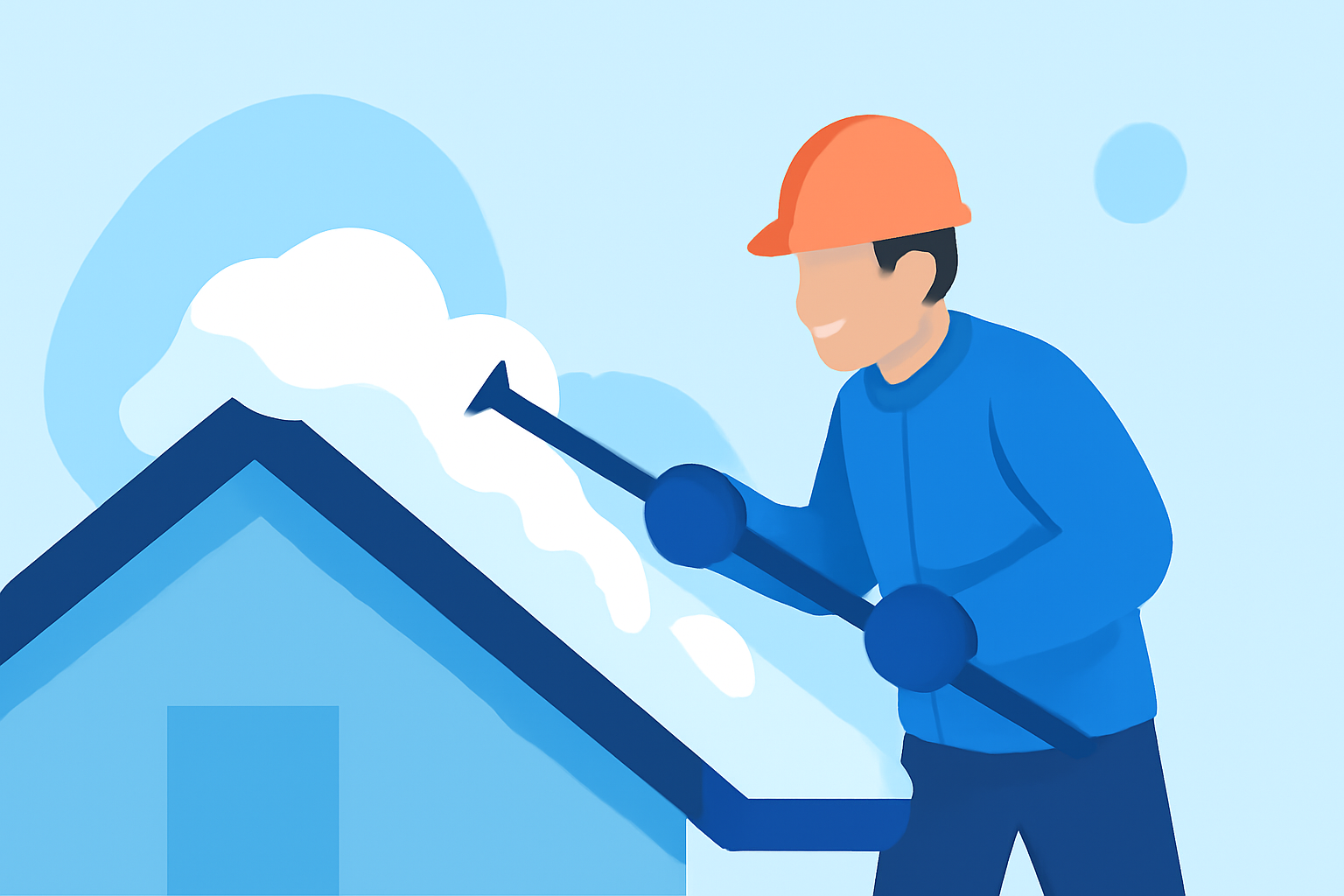 How to Safely Prevent and Remove Snow Accumulation on Your Roof