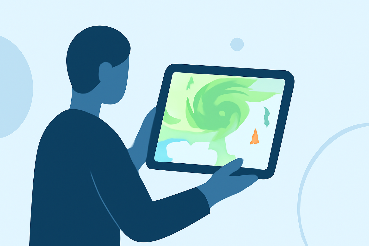 Understanding Weather Radar for Travelers on iPad
