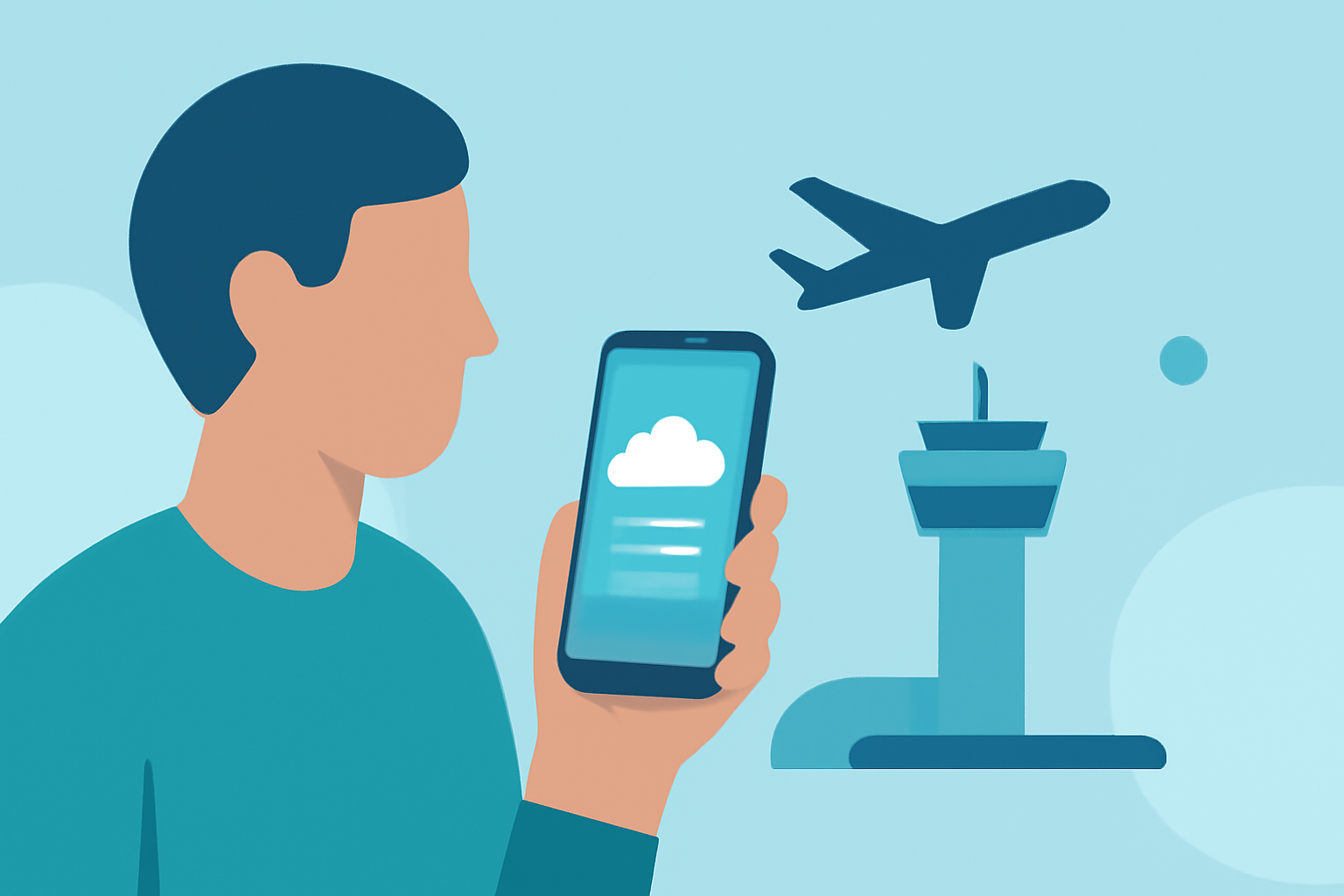 How to Manage Airport Delays Due to Fog Using Android Apps