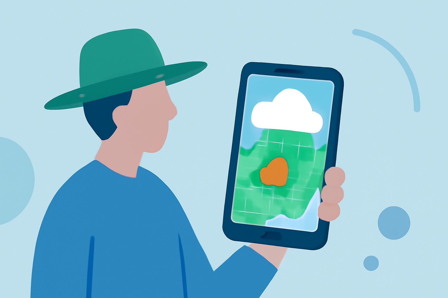 A Gardener's Guide to Mobile-Friendly Weather Radar
