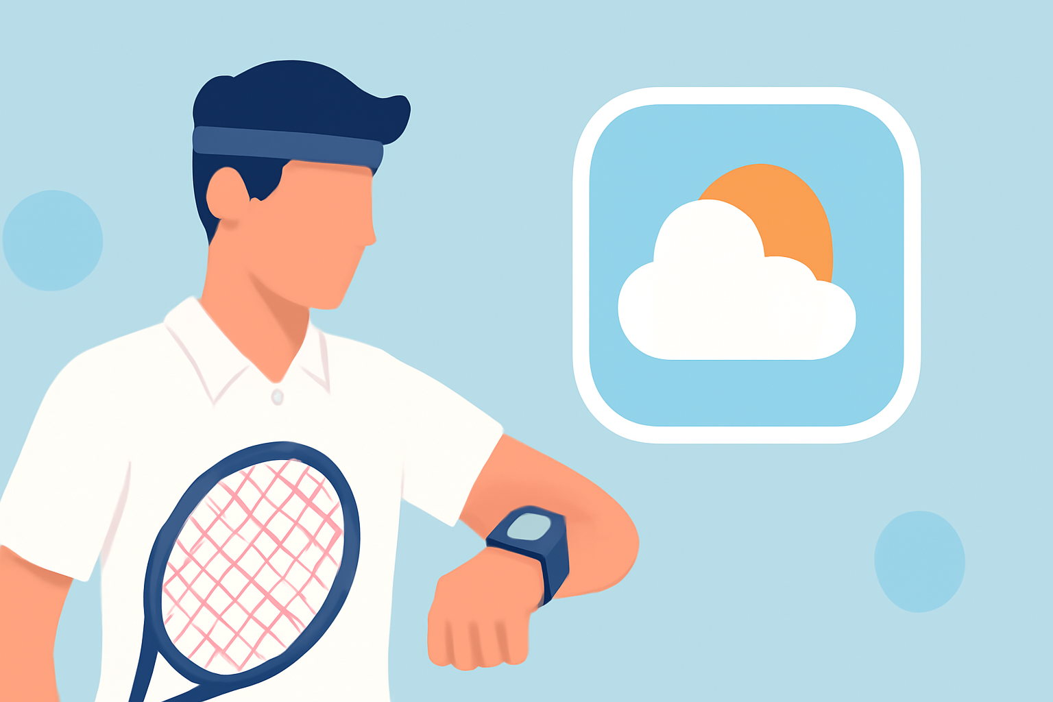 Optimizing Your Tennis Game with Wear OS Weather Apps