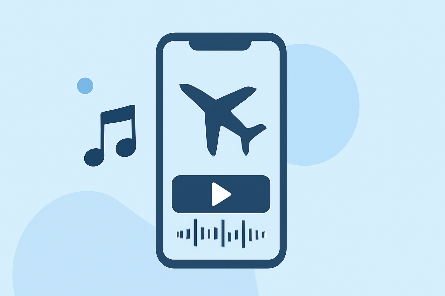 A Guide to Aviation B-Roll with Music on Mobile