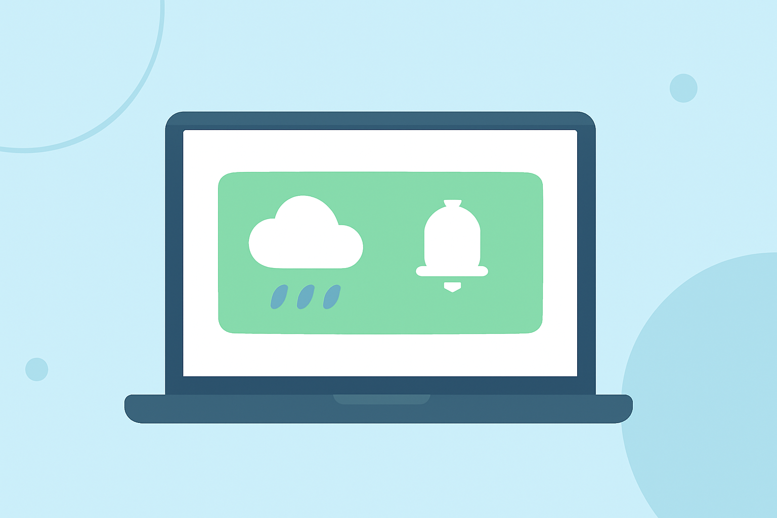 Easy Weather Notification Banners for Gardeners