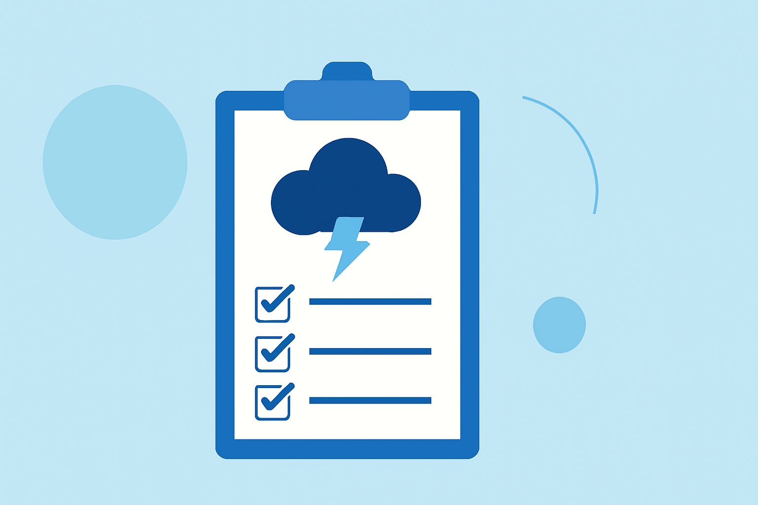 Severe Weather Emergency Plan Cheat Sheet