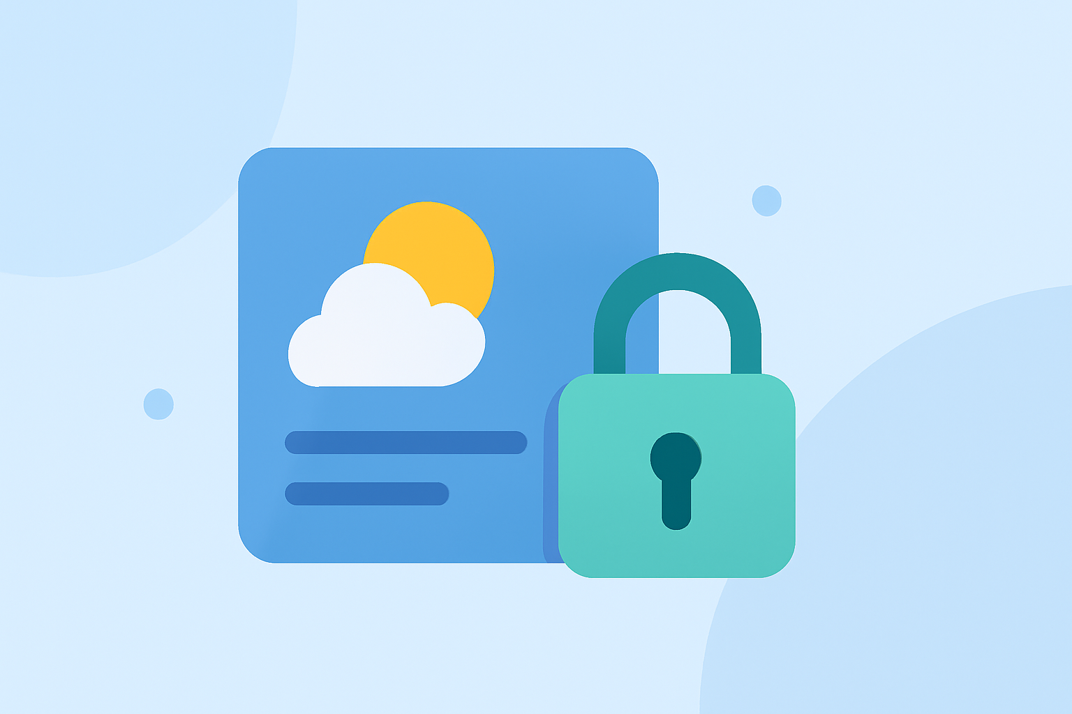 Weather Widget Privacy: Safeguarding Your Data