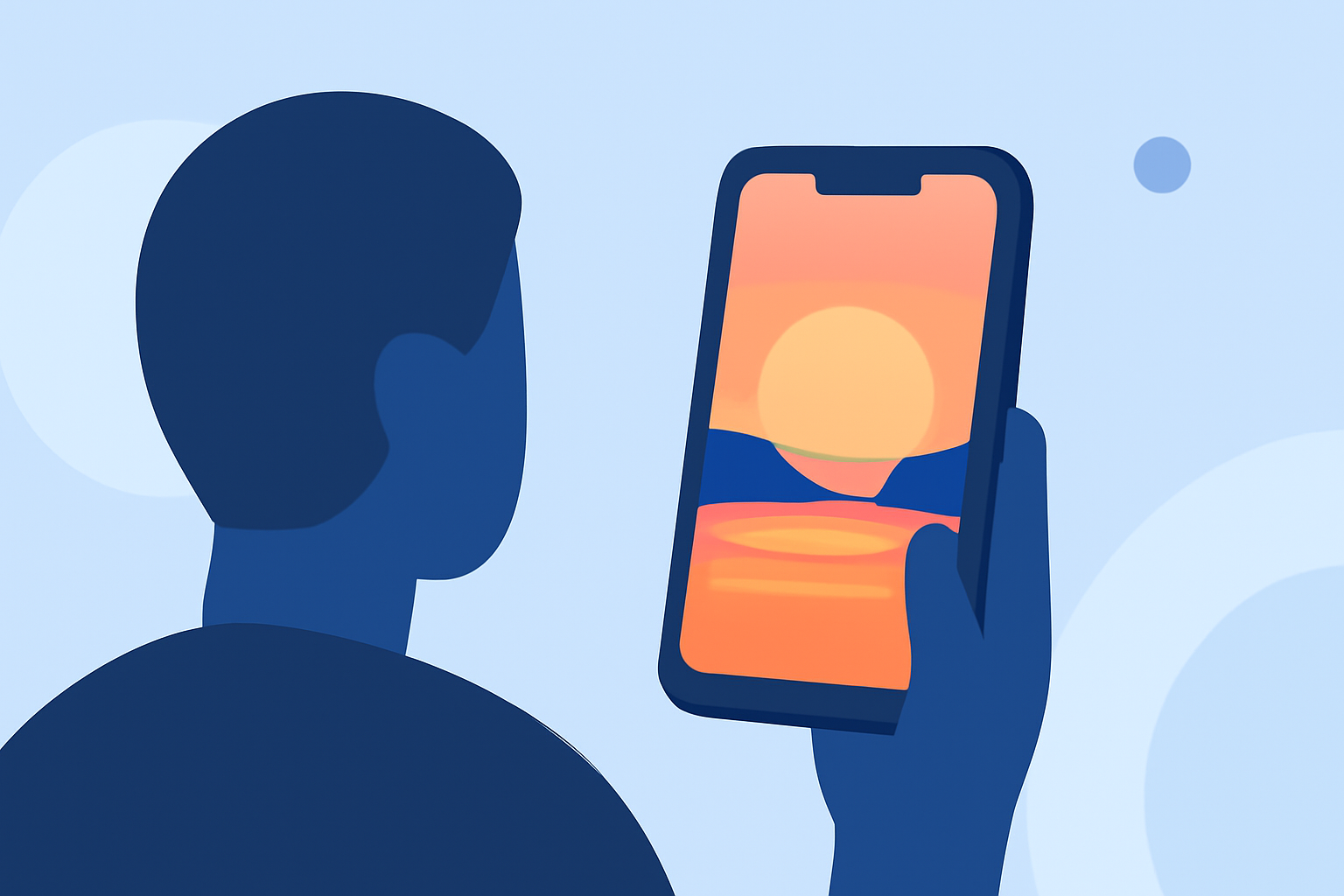 Enhancing Sunset Window Photos for Daily Sharing