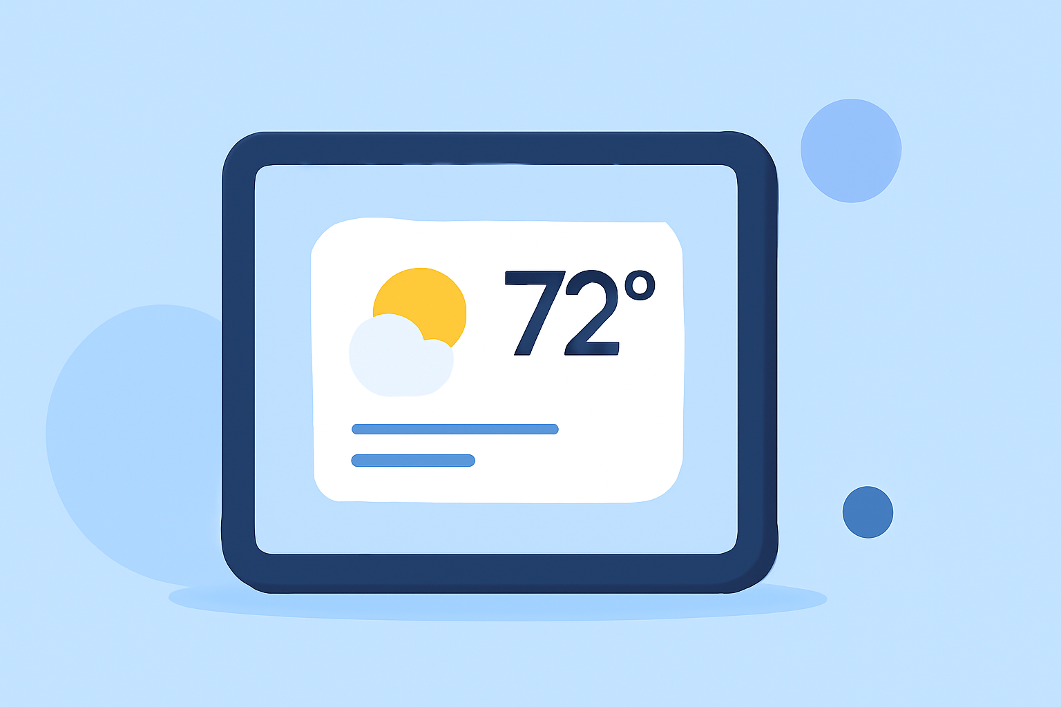 How to Add and Customize Medium Weather Widgets on Your iPad