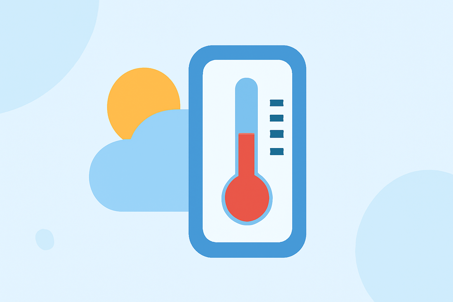 Quick Temperature Forecast Without Prior Experience