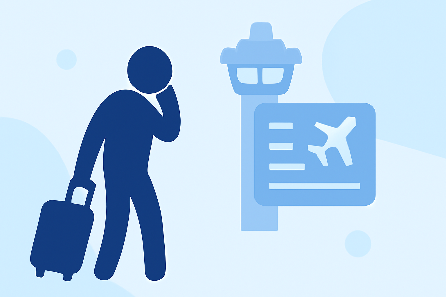 Navigating Quick Low-Visibility Flight Delays at the Airport