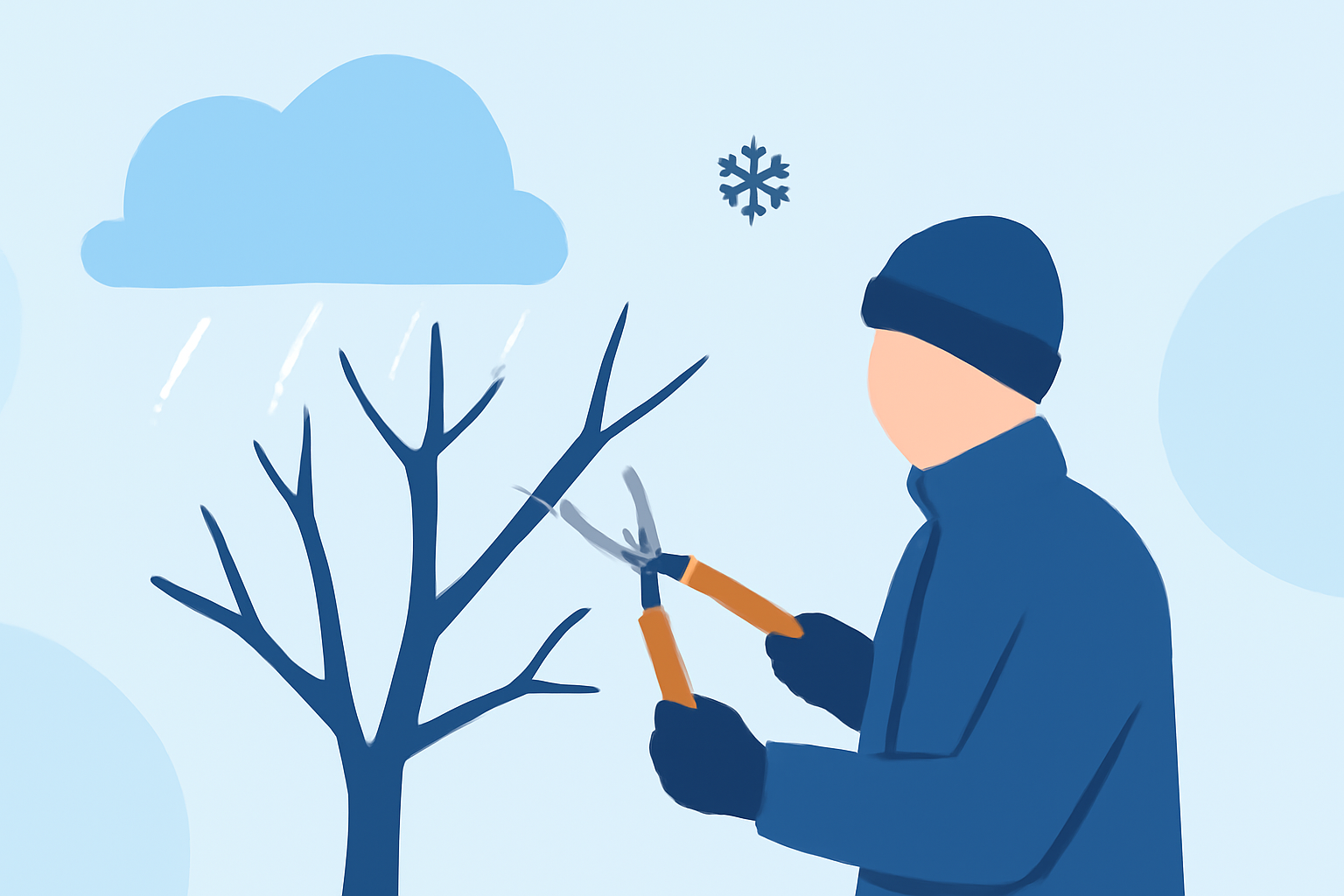 Weather Considerations for Tree Pruning During Winter Storms