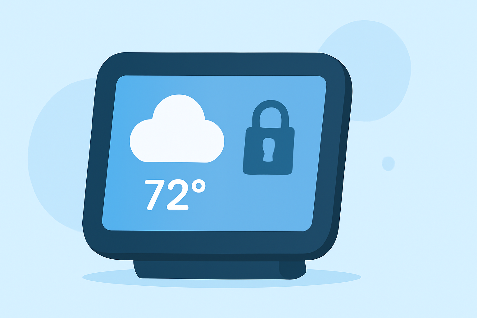 Pro Weather Widget Privacy on Smart Displays