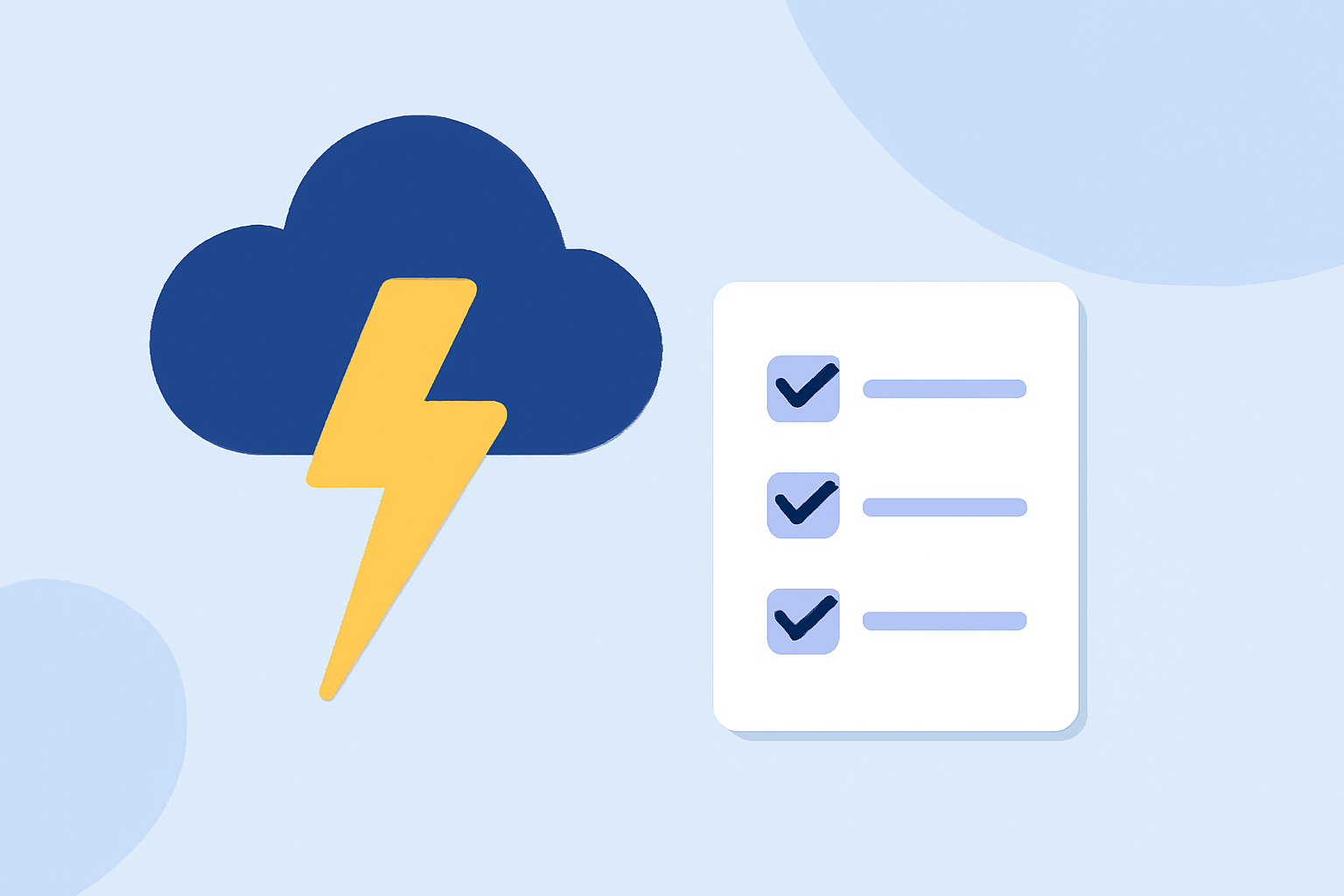 Severe Weather Emergency Plan Basics