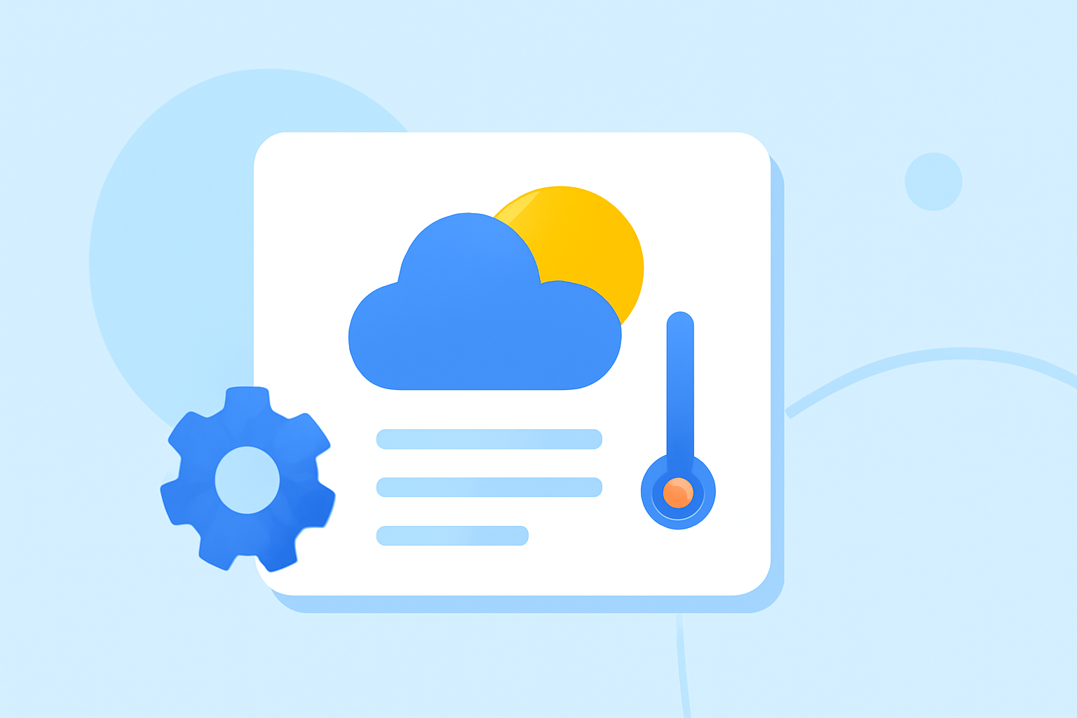 Weather Widget Customization Guide