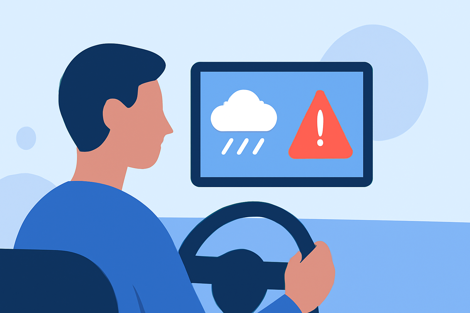 Stay Safe on the Road: Quick Weather Alerts in Your Car