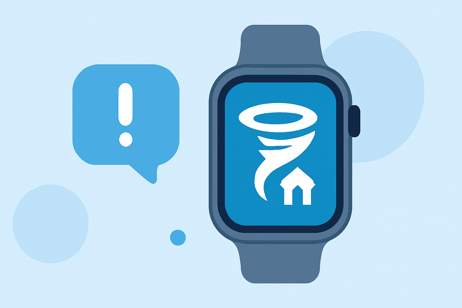 Tornado Shelter Options on Apple Watch
