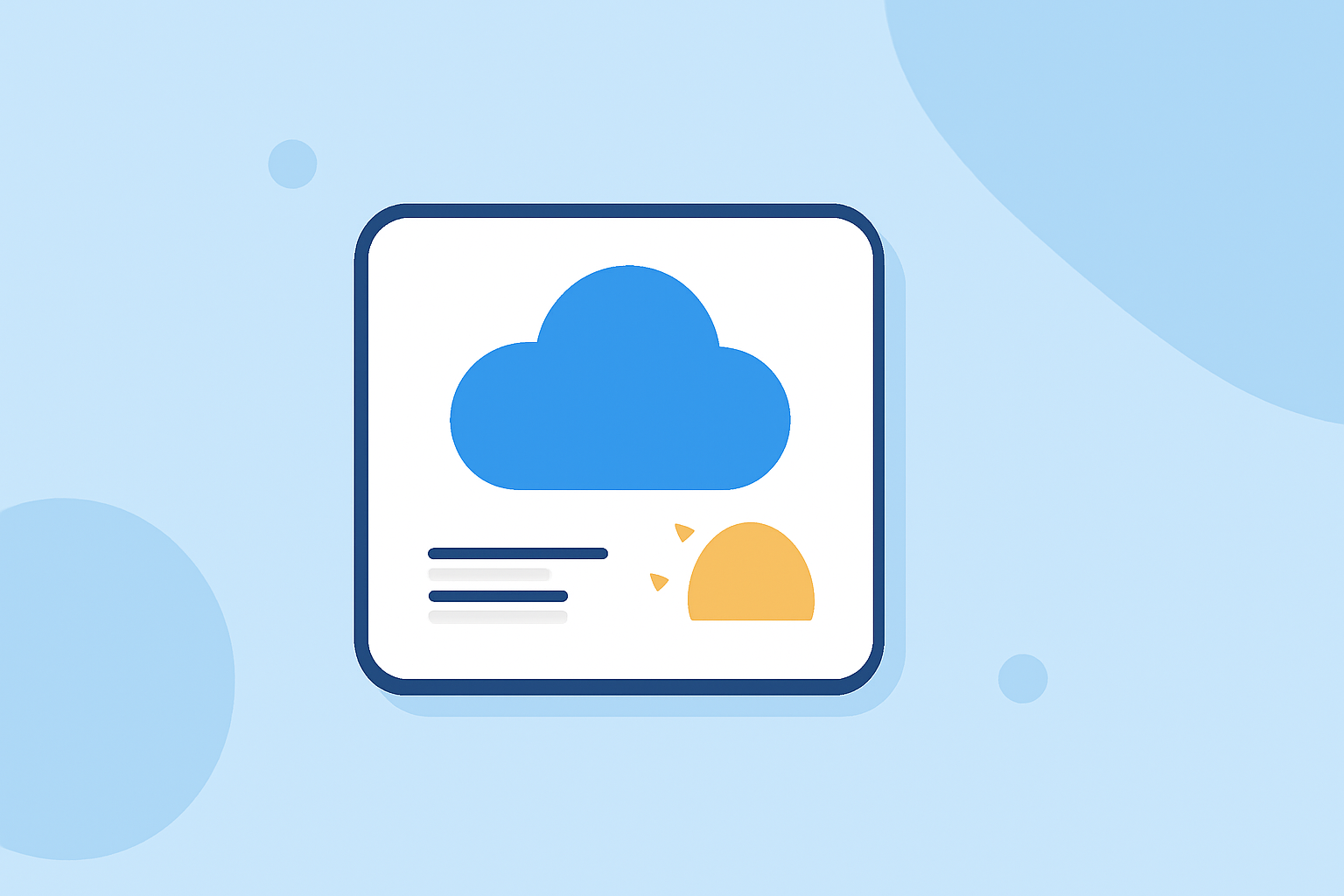Weather Widget Tips in Under 5 Minutes
